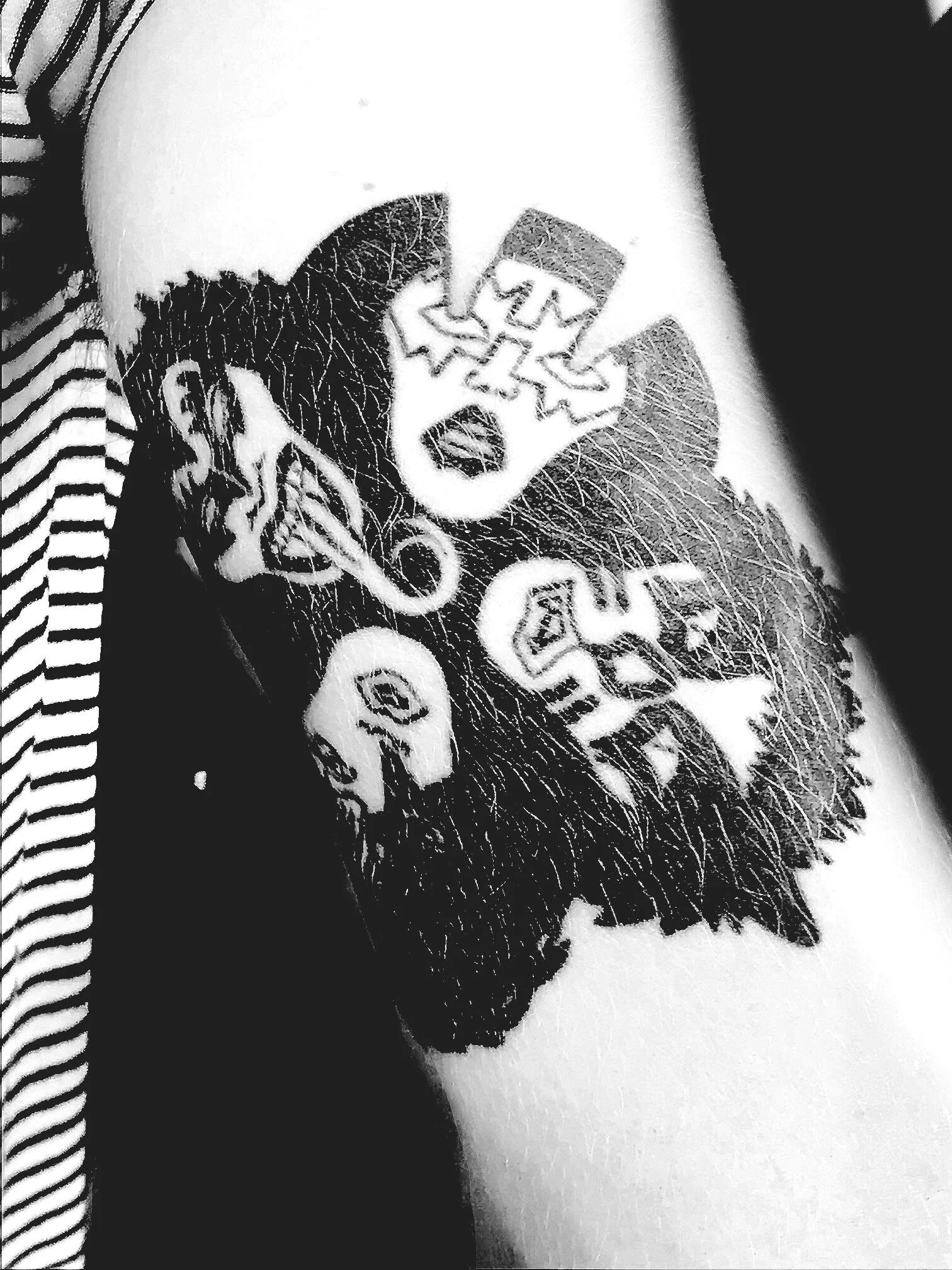 kiss tatoo