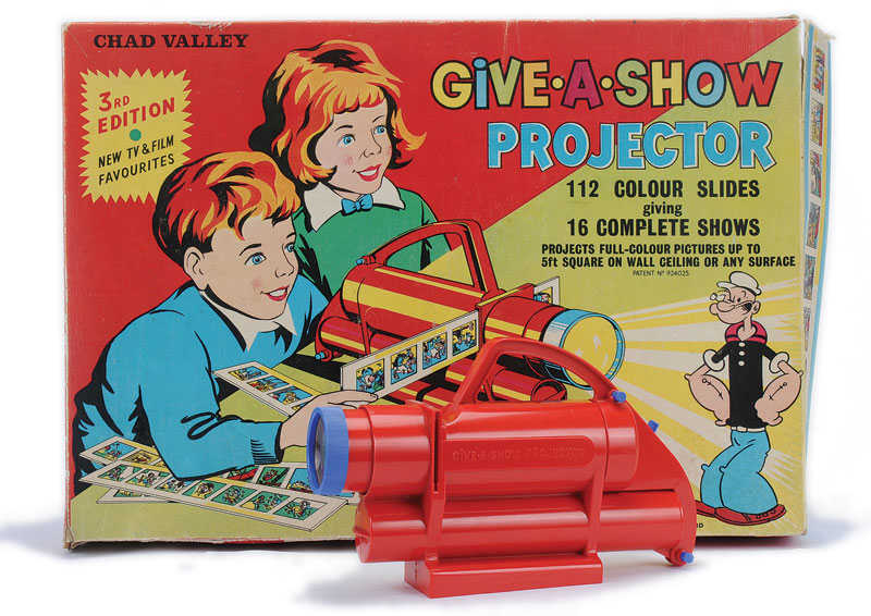 kenner give a show projector