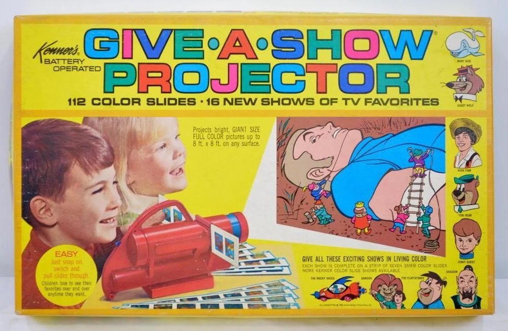 kenner give a show projector