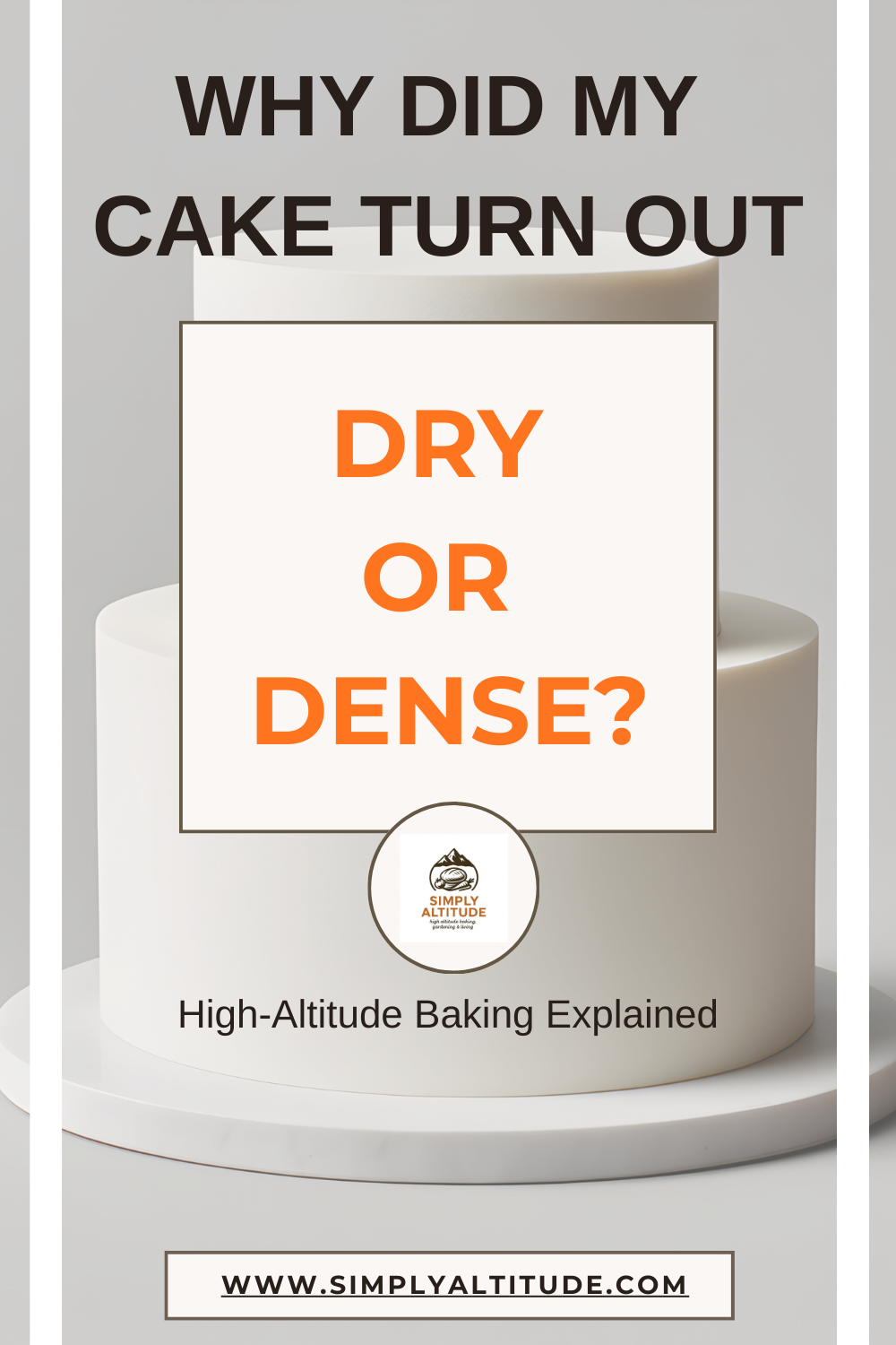 Why Did My Cake Come Out Dry or Dense?