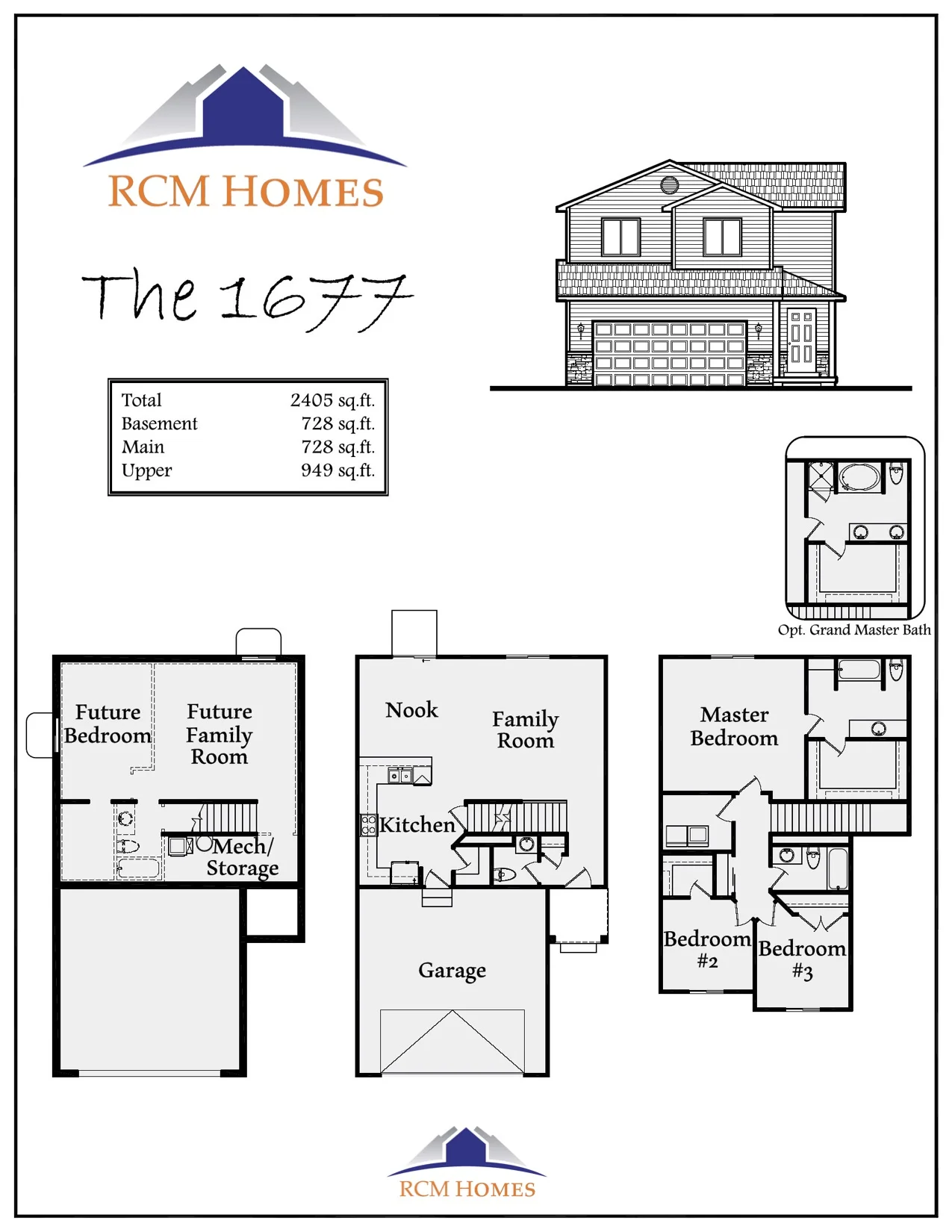 Floor Plans — RCM Homes