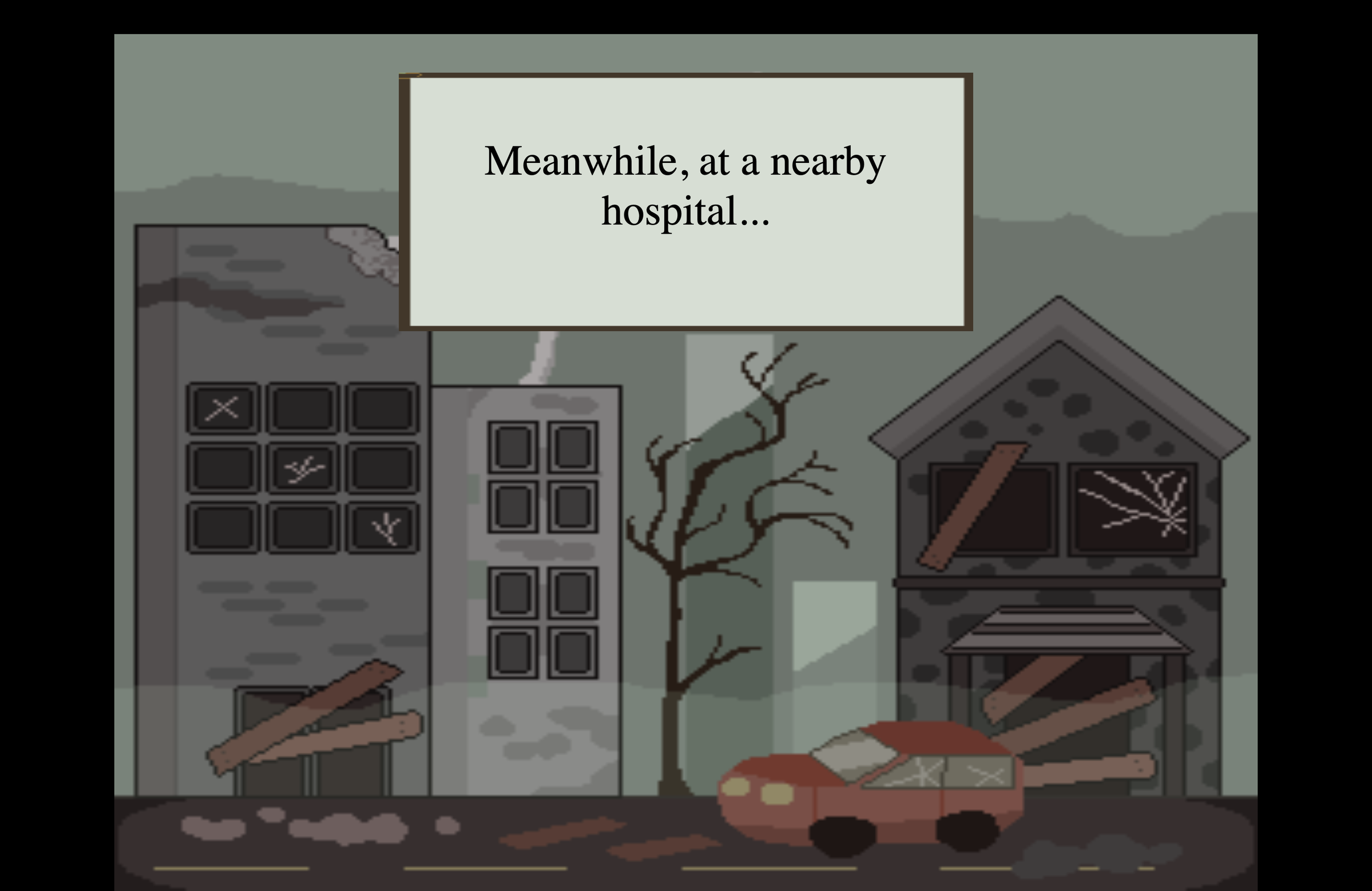  UNDEAD is about an ex-soldier who has to redeem himself by fighting through an abandoned city full of zombies and dinosaurs to get to a military base and reunite with his family.   https://girlsmakegames.itch.io/undead  