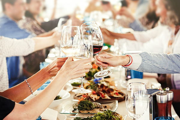 Say thank you! Buy a staff member a drink!