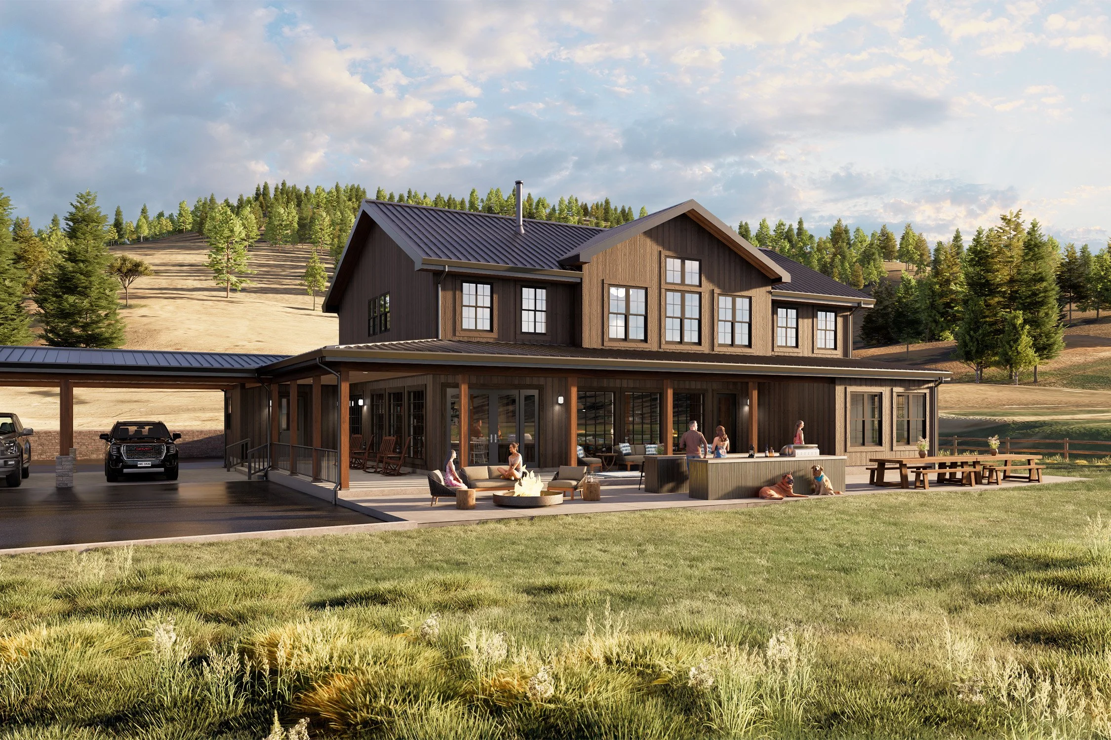 FIVE MARYS RANCH HOUSE