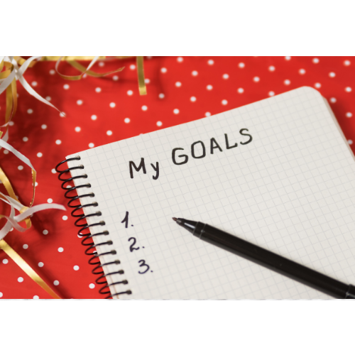 my goals on paper