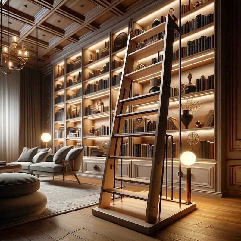 Custom Library Ladders: The Friendly Fabrication Difference