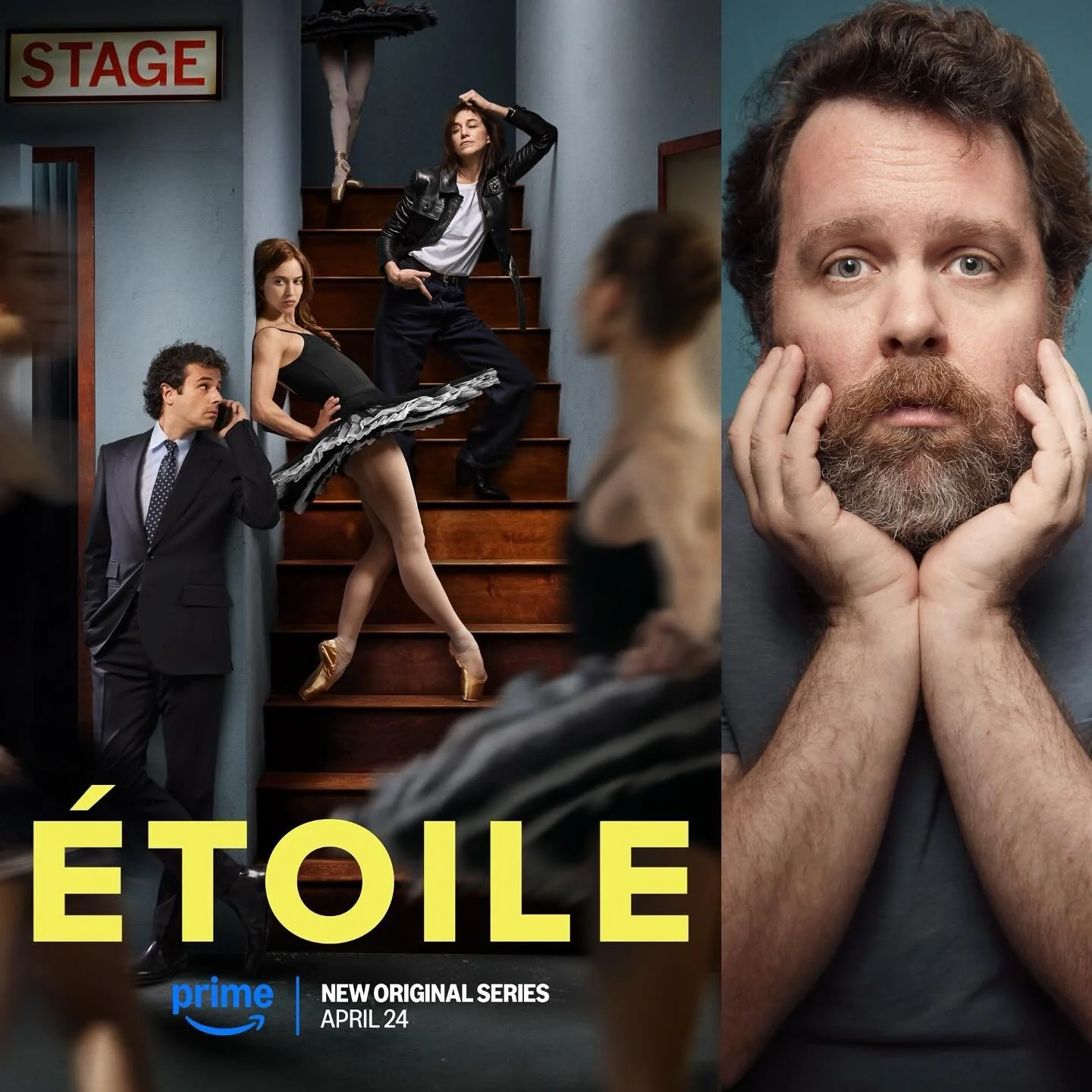 Catch Connor Ratliff (@connorratliff) in the new Amazon series @etoileonprime from Amy Sherman-Palladino and Daniel Palladino, now streaming.  #&eacute;toile #amazonprimevideo #connorratliff