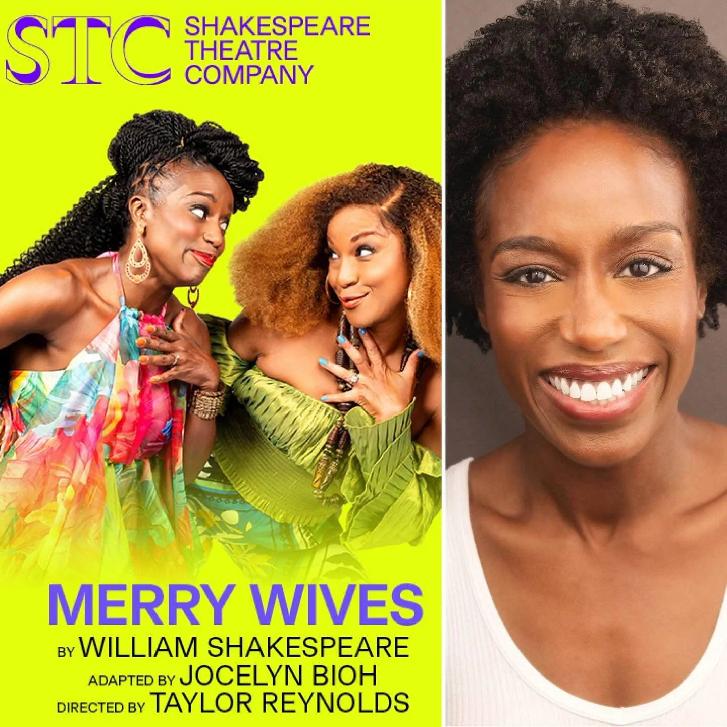 Wishing a Happy Opening to Felicia Curry (@thefeliciacurry) starring in MERRY WIVES at @shakespeareindc!