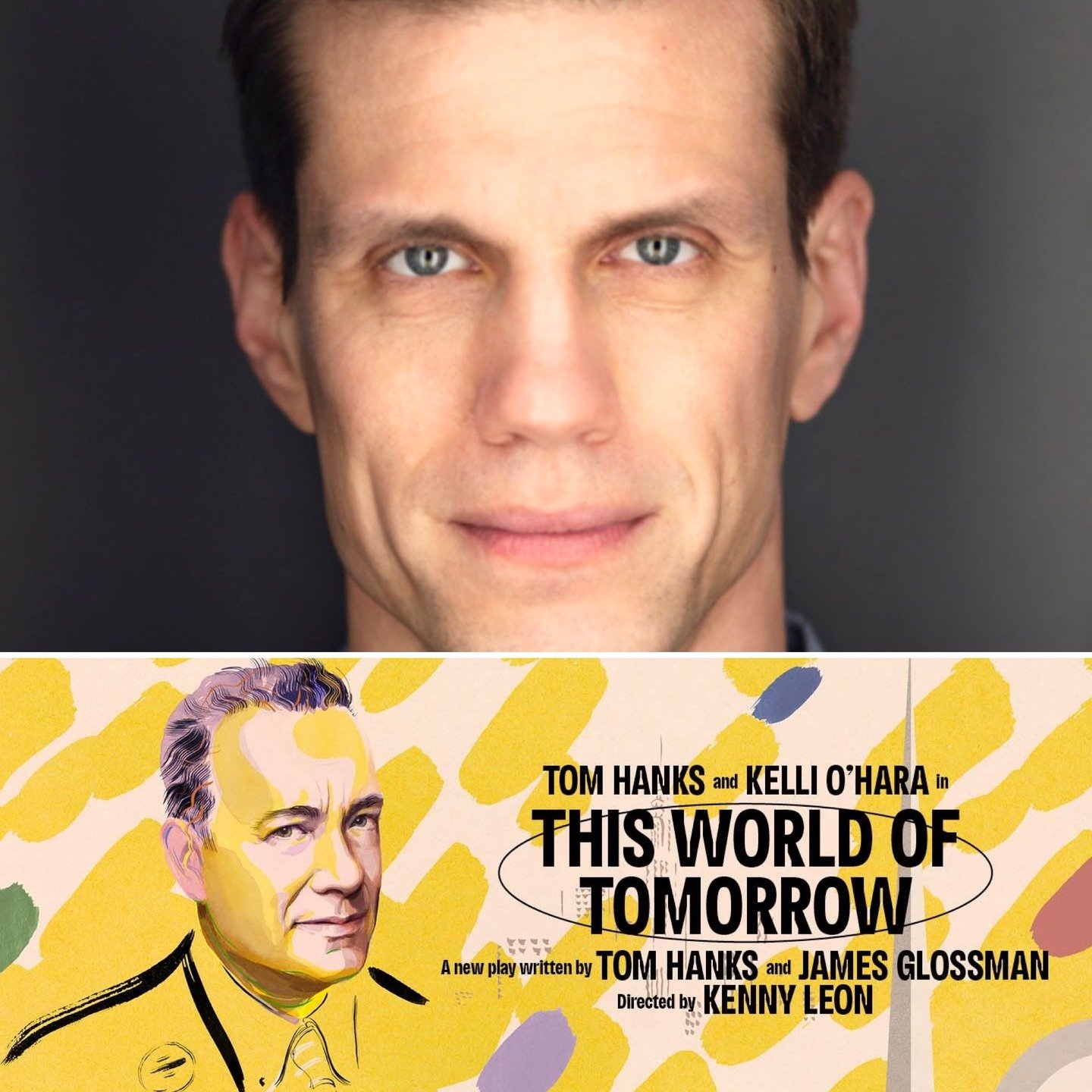 Happy Opening to Lee Aaron Rosen and the incredible company of This World Of Tomorrow at @theshedny!

#ThisWorldOfTomorrow
#TomHanks
#LeeAaronRosen
#OffBroadway
#OpeningNight
