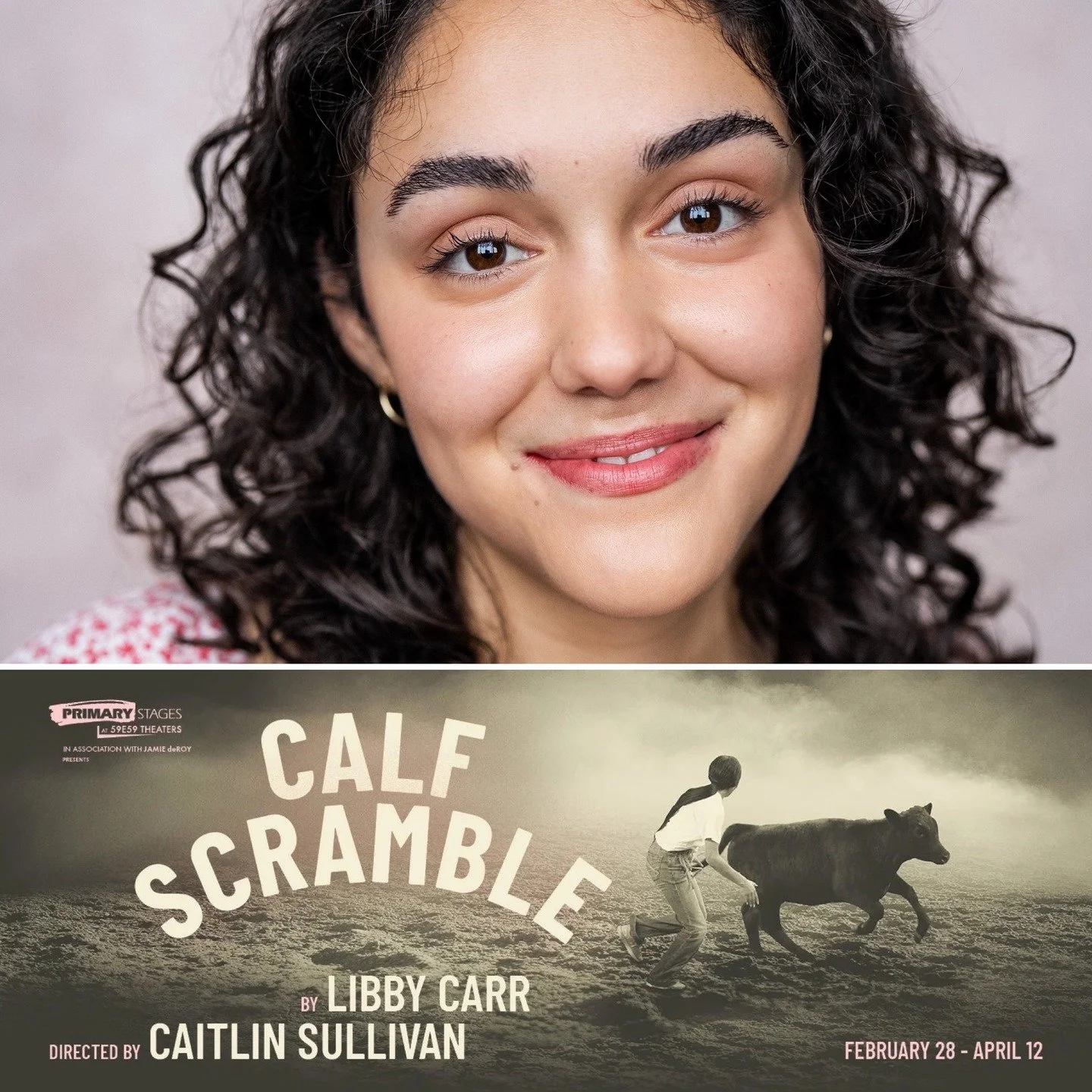 Happy Opening to Gabriela Veciana (@gabbyveciana) making her Off-Broadway debut in Calf Scramble! 

@primarystages 
@59e59 
#offbroadway 
#primarystages 
#59e59