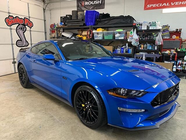 @glennpalyu brought in his 2020 Velocity Blue GT for Yellow painted calipers F/R, paint correction, and two stage ceramic coating. I love this color.
Car looks incredible! 
Thx Glenn! #somuchmorethanjustadetail