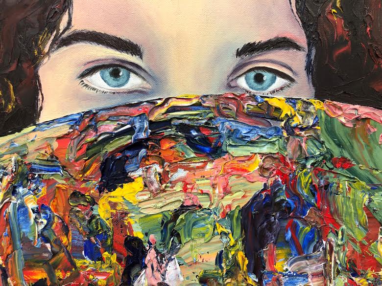 Self Portrait I 9"x 12" Oil on Canvas