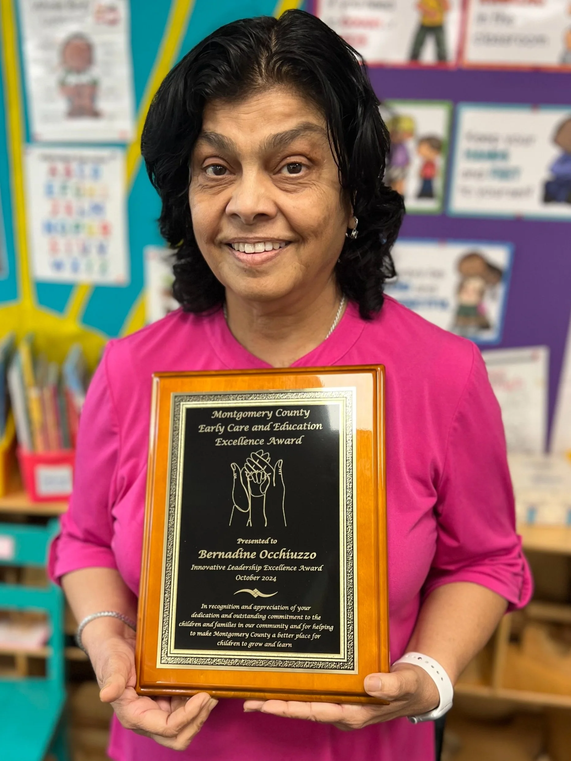 Congratulations Teacher Bernie!