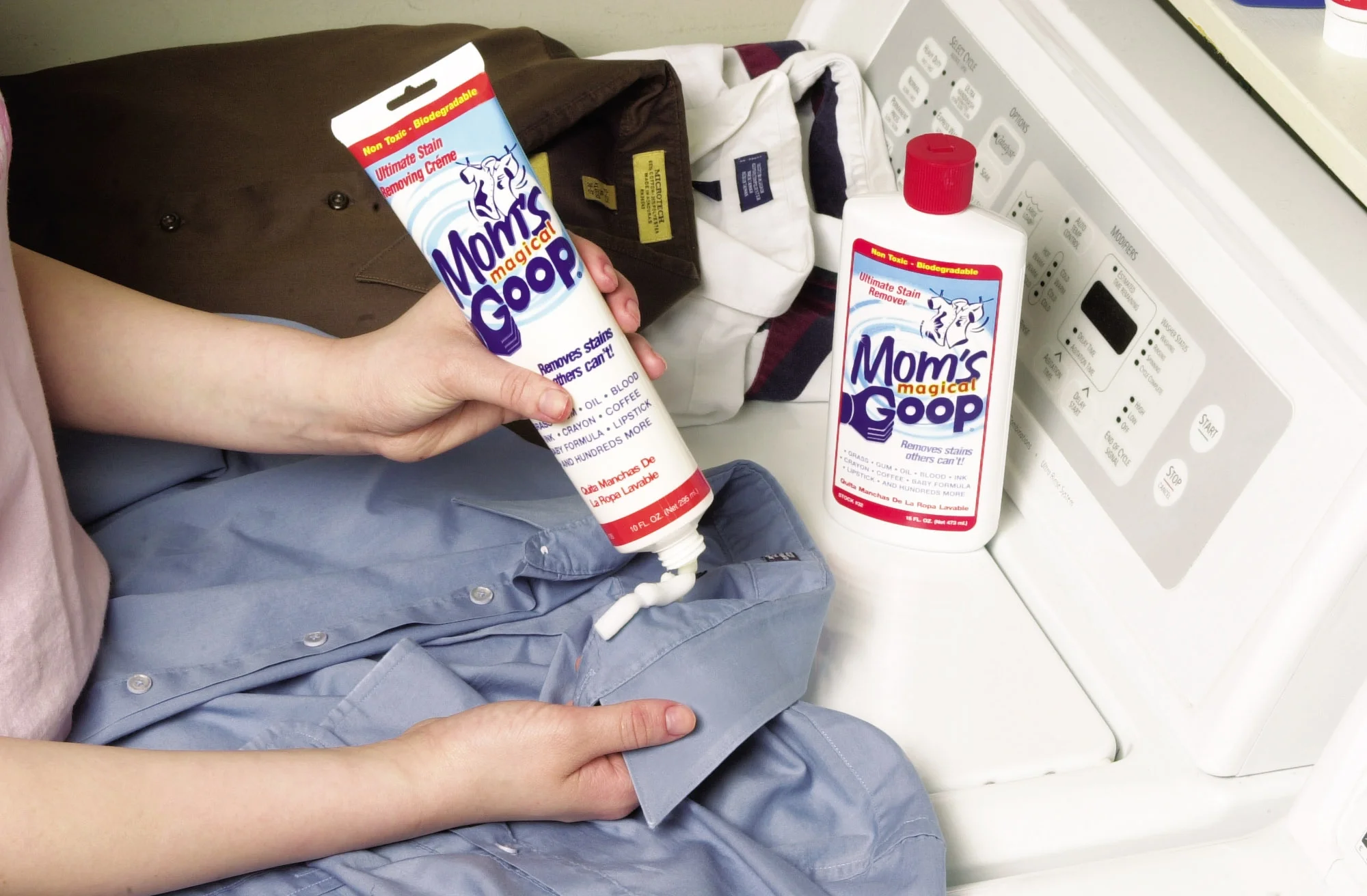 Mom's Goop Stain Remover Uses, Tips & User Testimonials — Goop Hand
