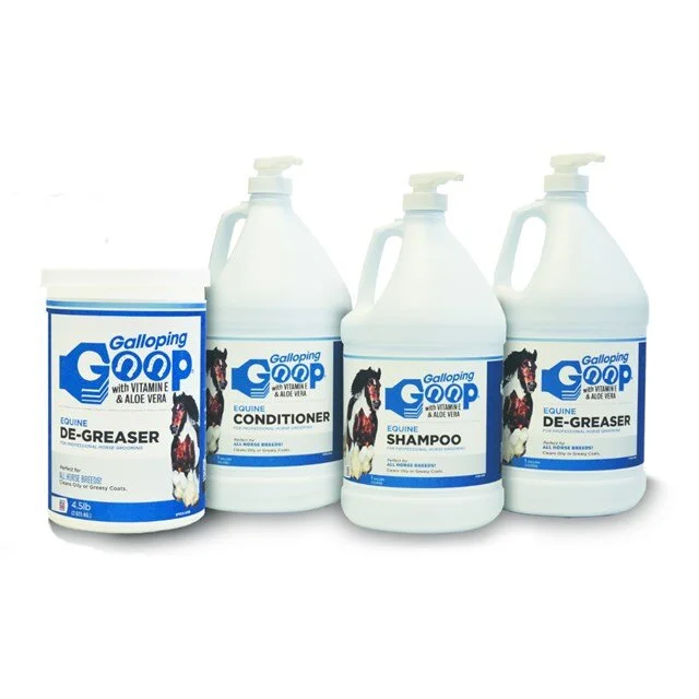 How Horse Professionals Groom with Galloping Goop — Goop Hand Cleaner
