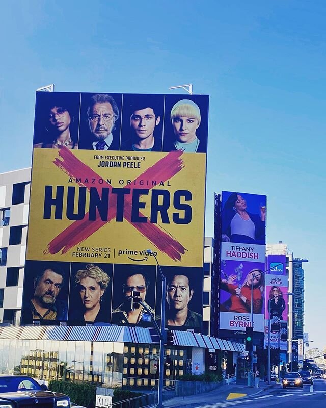 HUNTERS!
Very excited about being part of this!
Check it out, February 21 on AMAZON.
#amazonprime 
@huntersonprime 
#jordanpeele 
#alpacino 
#davidweil