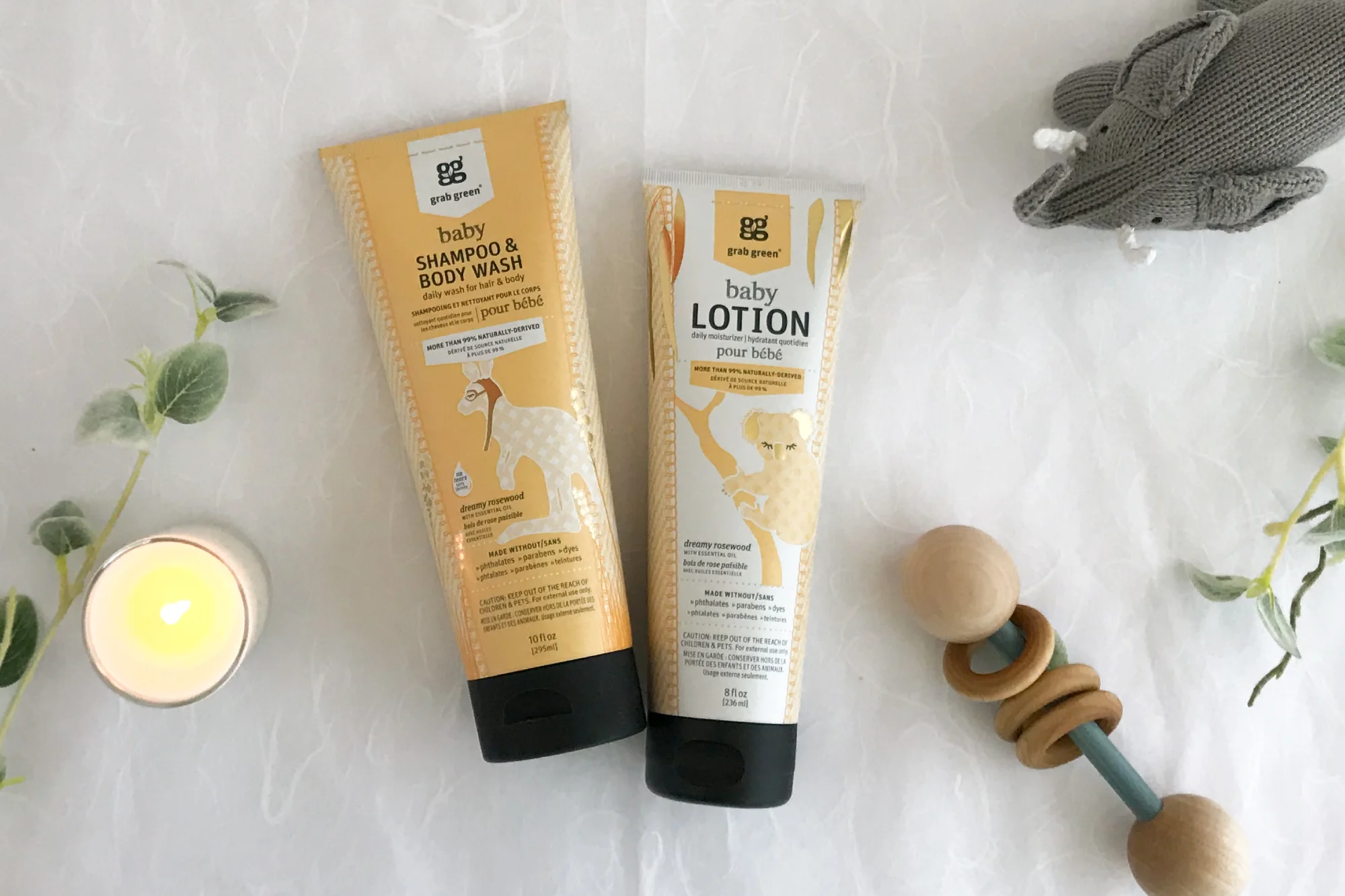 grab green baby shampoo