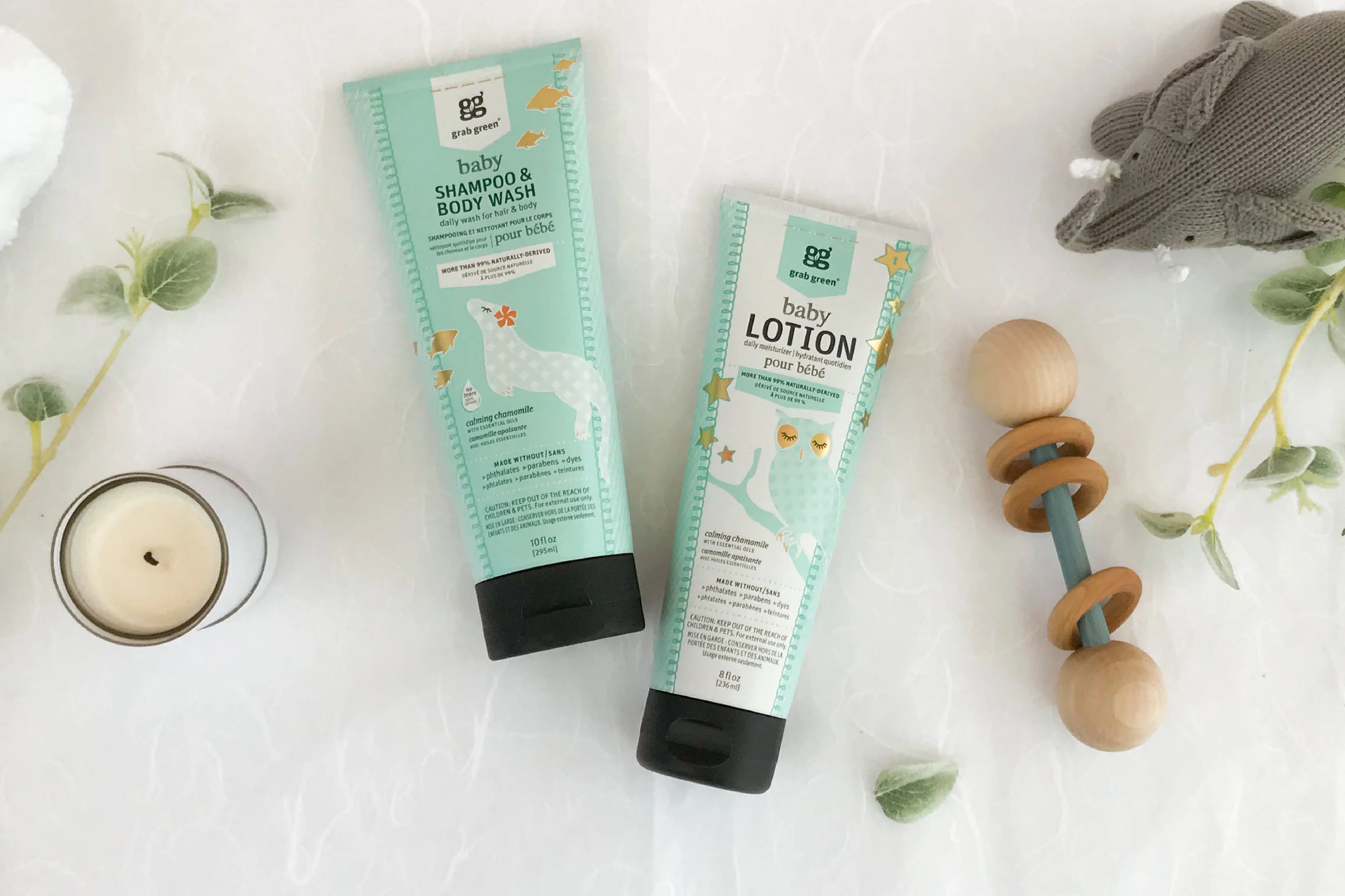 grab green baby shampoo