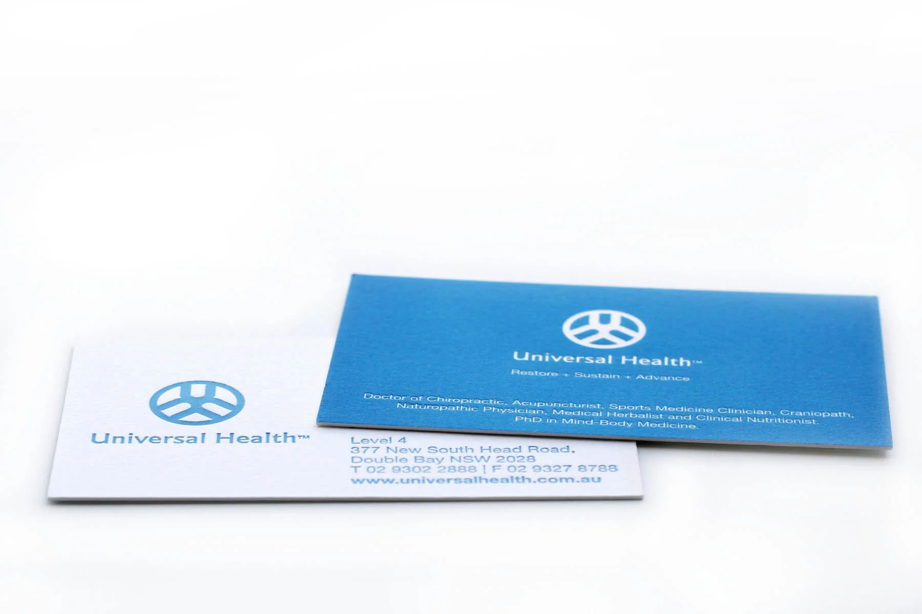 Universal Health Business Cards