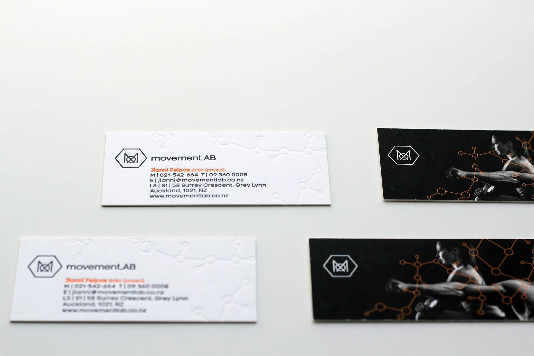 Movement LAB business cards