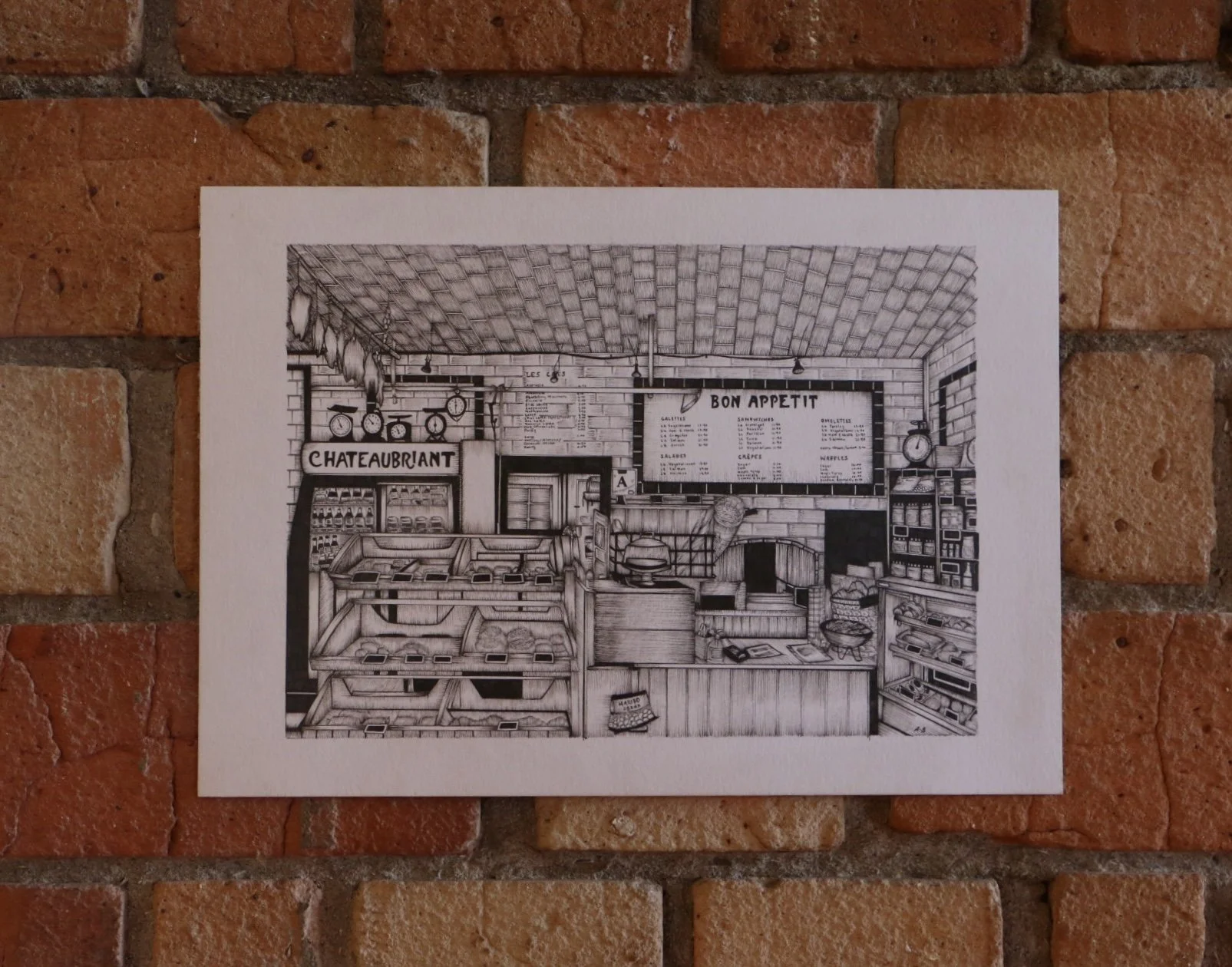 'CHATEAUBRIANT' Illustration