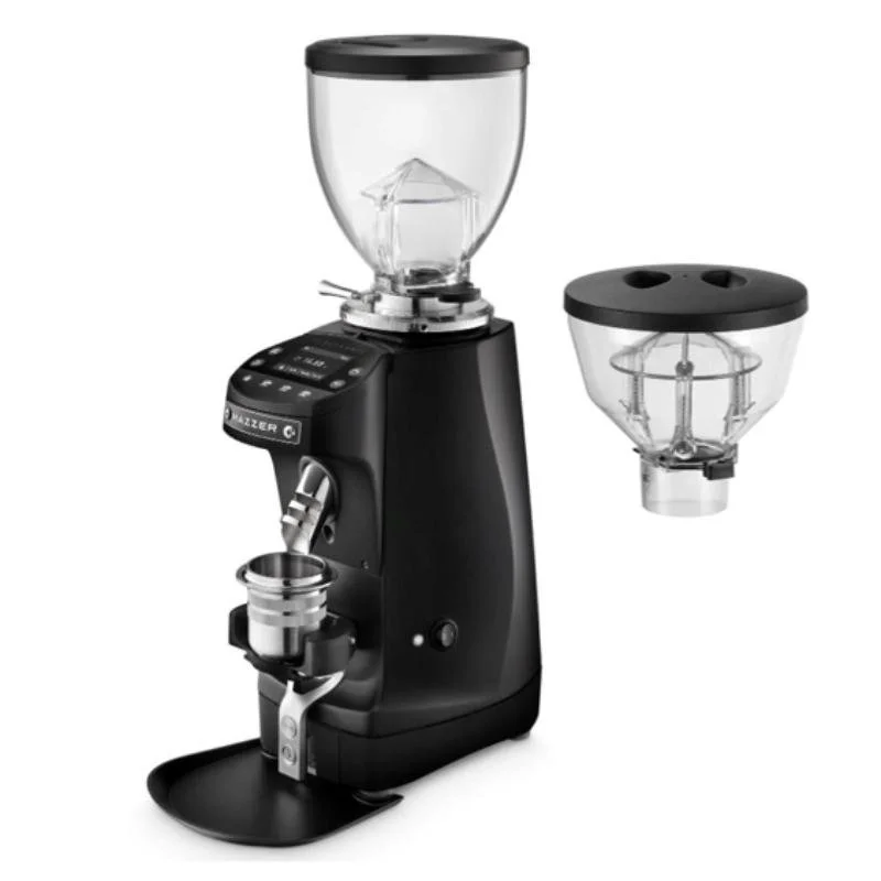 Mazzer Mini G black 2 hoppers.jpg