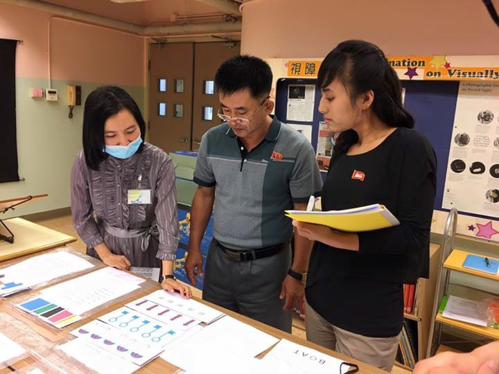 North Korean doctors receiving exposure to Visual Discrimination Therapy in Hong Kong