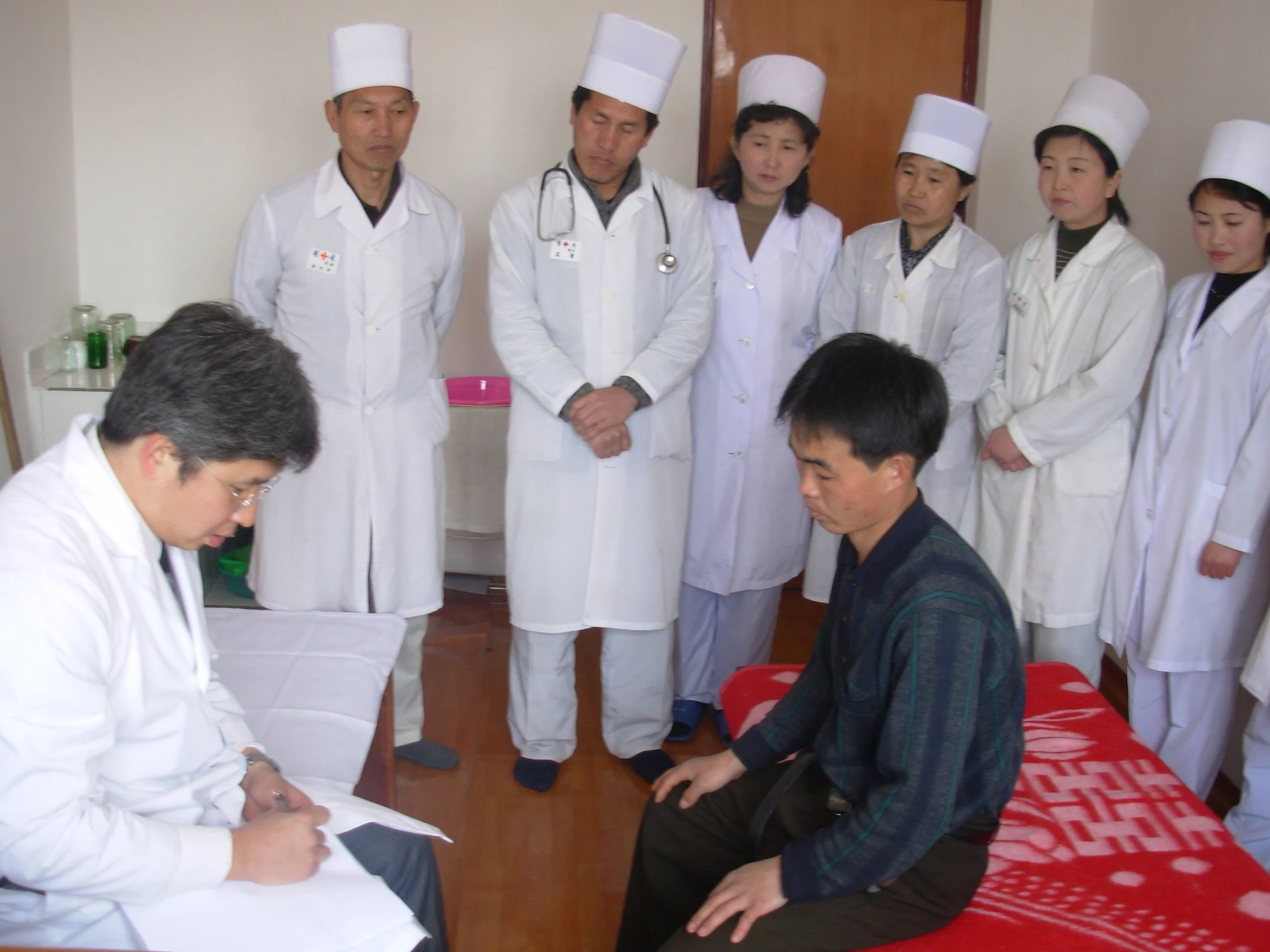Stephen Yoon Treating Patients and Training Doctors in Northeast DPRK