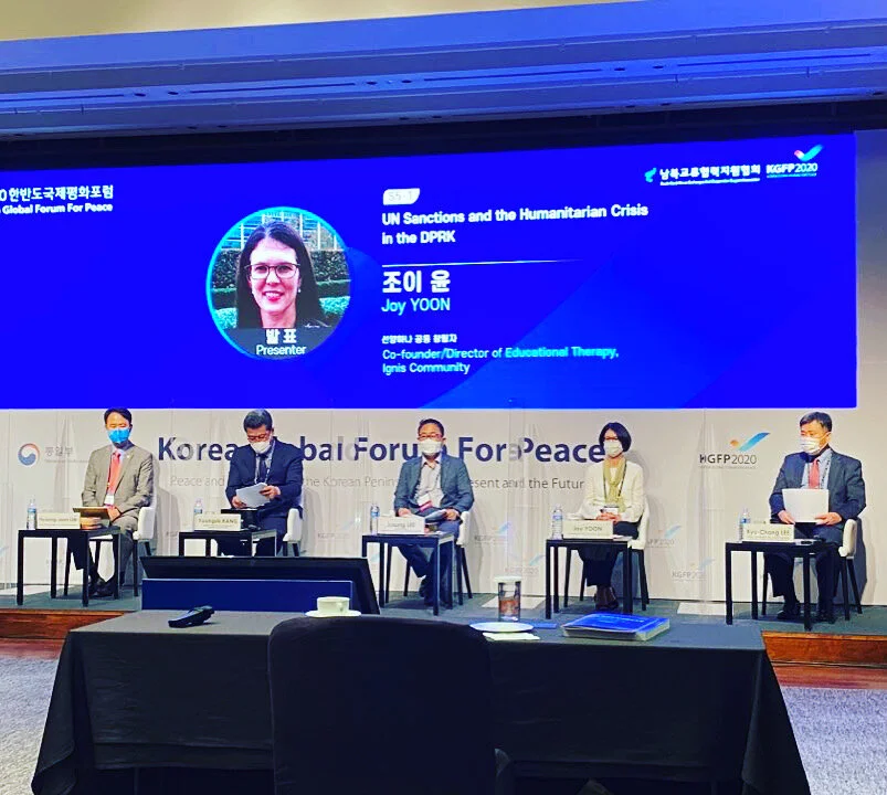 Speaking at the Korea Global Forum for Peace in Seoul, Korea