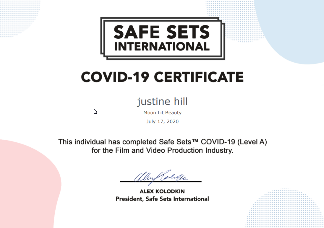 Safe Sets International Certification