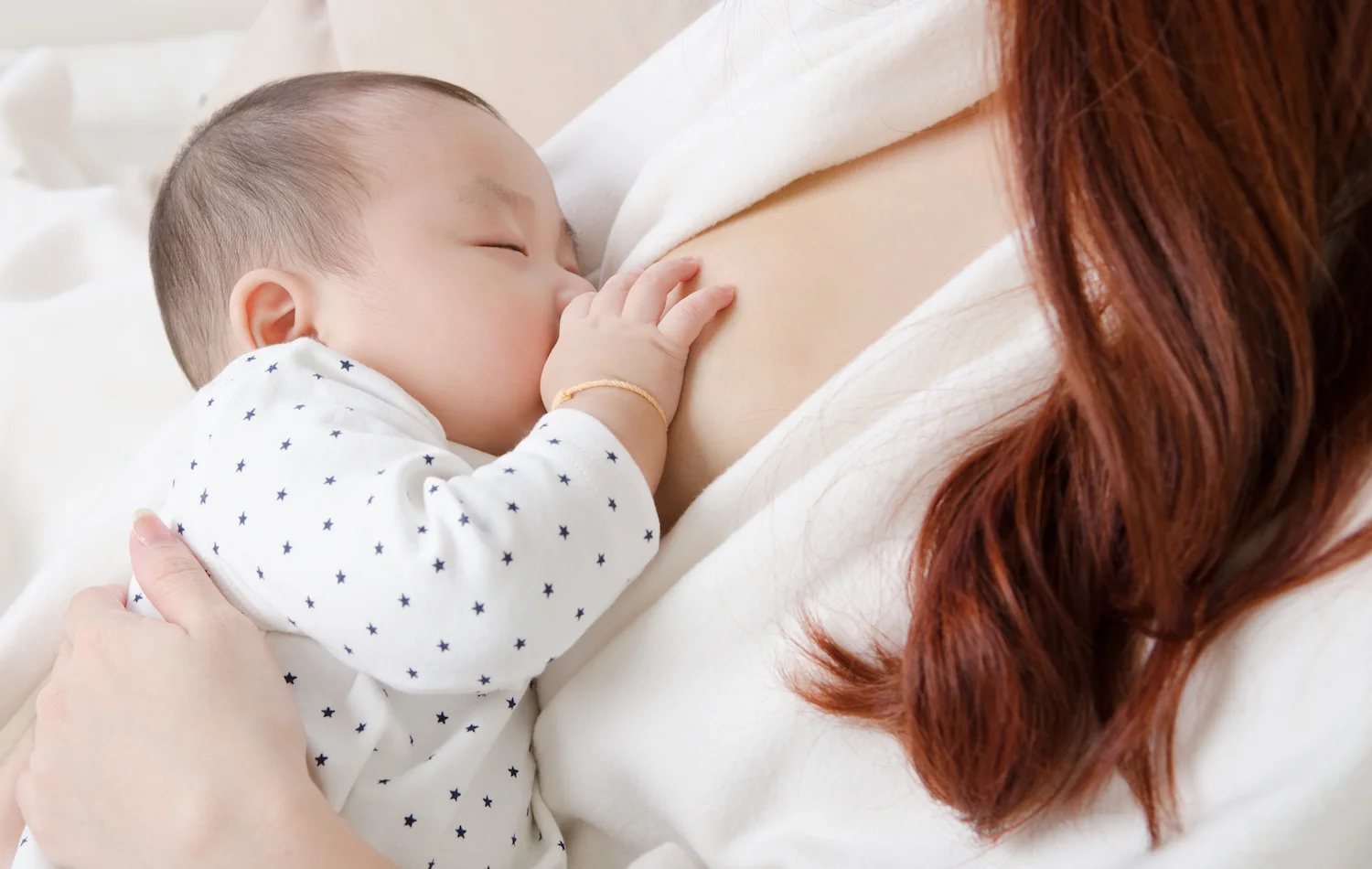 Hand Drawn Sketch Young Mother And Child Vector Image