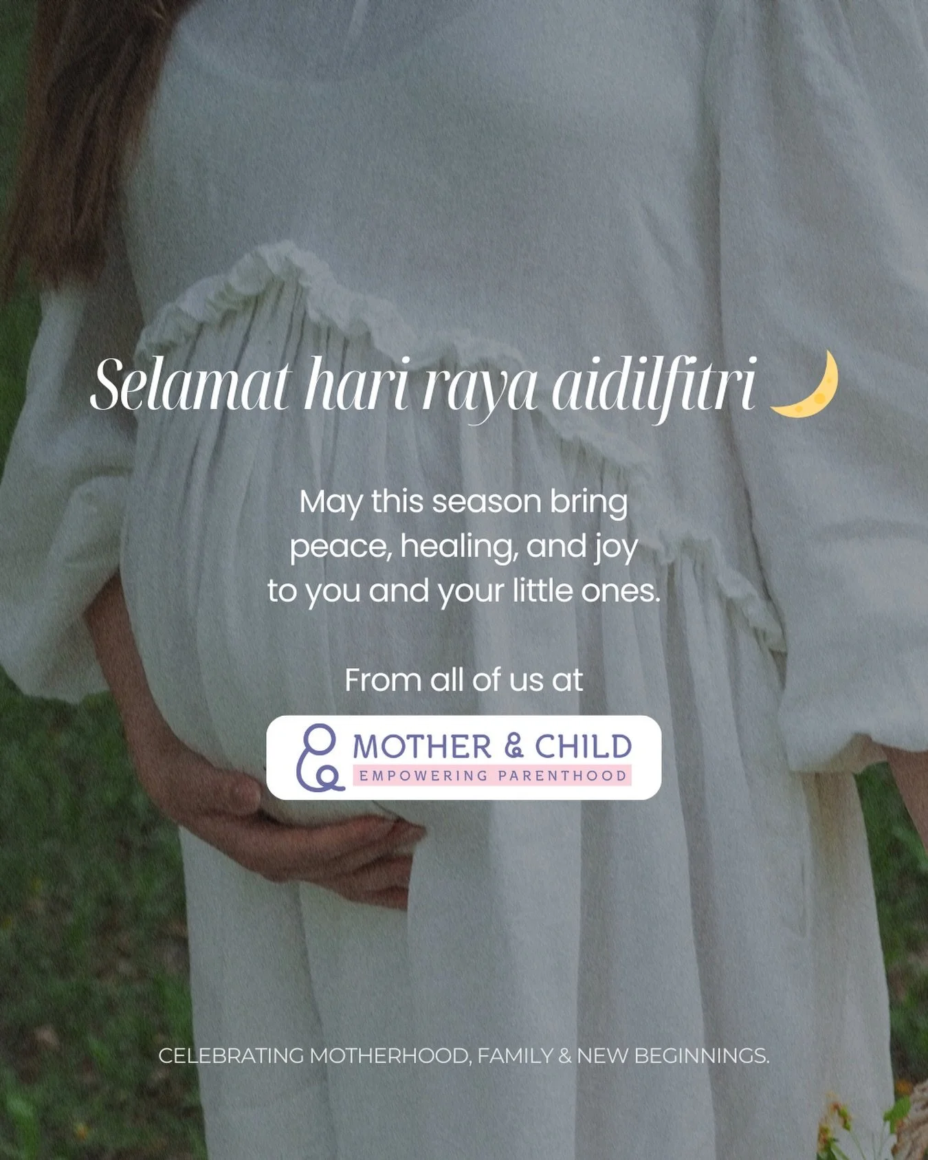 To all the mamas celebrating their first Raya with a newborn, a growing bump, or little ones by your side; we see you and celebrate you. 💕

Wishing you a beautiful Hari Raya filled with warmth, family, and meaningful moments.

🌙 Selamat Hari Raya A