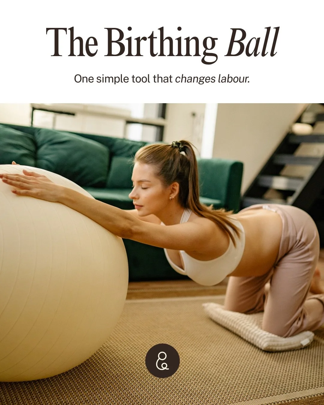 The birthing ball is one of the simplest tools you can use in labour, but its impact is powerful. 💐

Gentle sways, circles, and small movements
can create the space your body needs to work with your baby.

Sometimes, it&rsquo;s not about doing more,