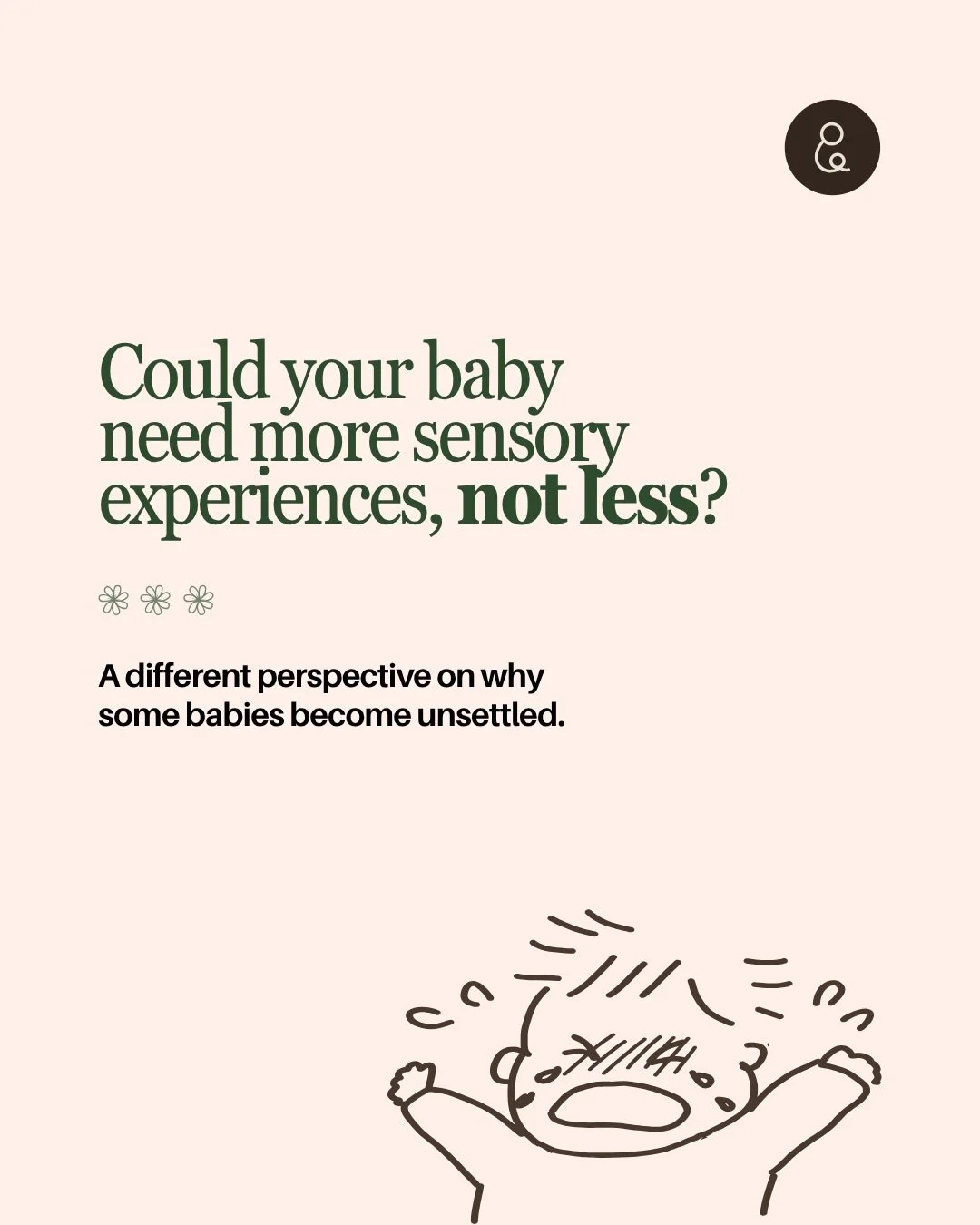 When your baby is fussy, it&rsquo;s natural to wonder what they need. 🤍 

Every baby is different, so follow your baby&rsquo;s cues and give yourself grace as you figure out what works best for your family.

Save this post for the days you&rsquo;re 