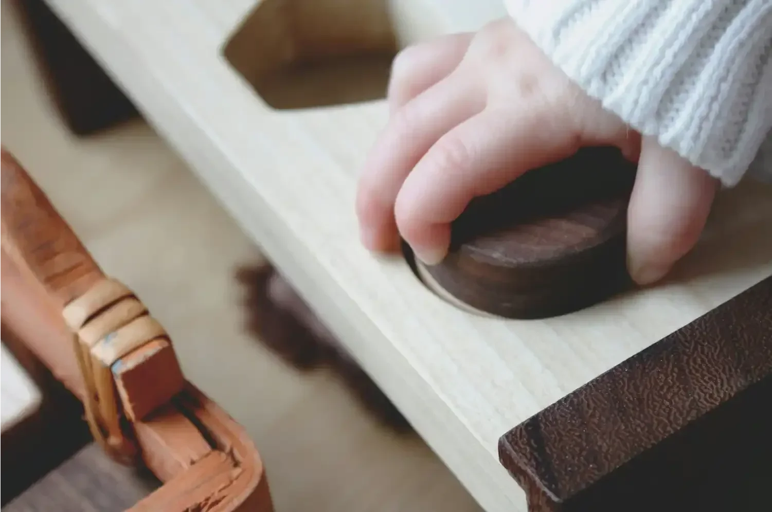 Montessori for babies at Mother and Child Singapore