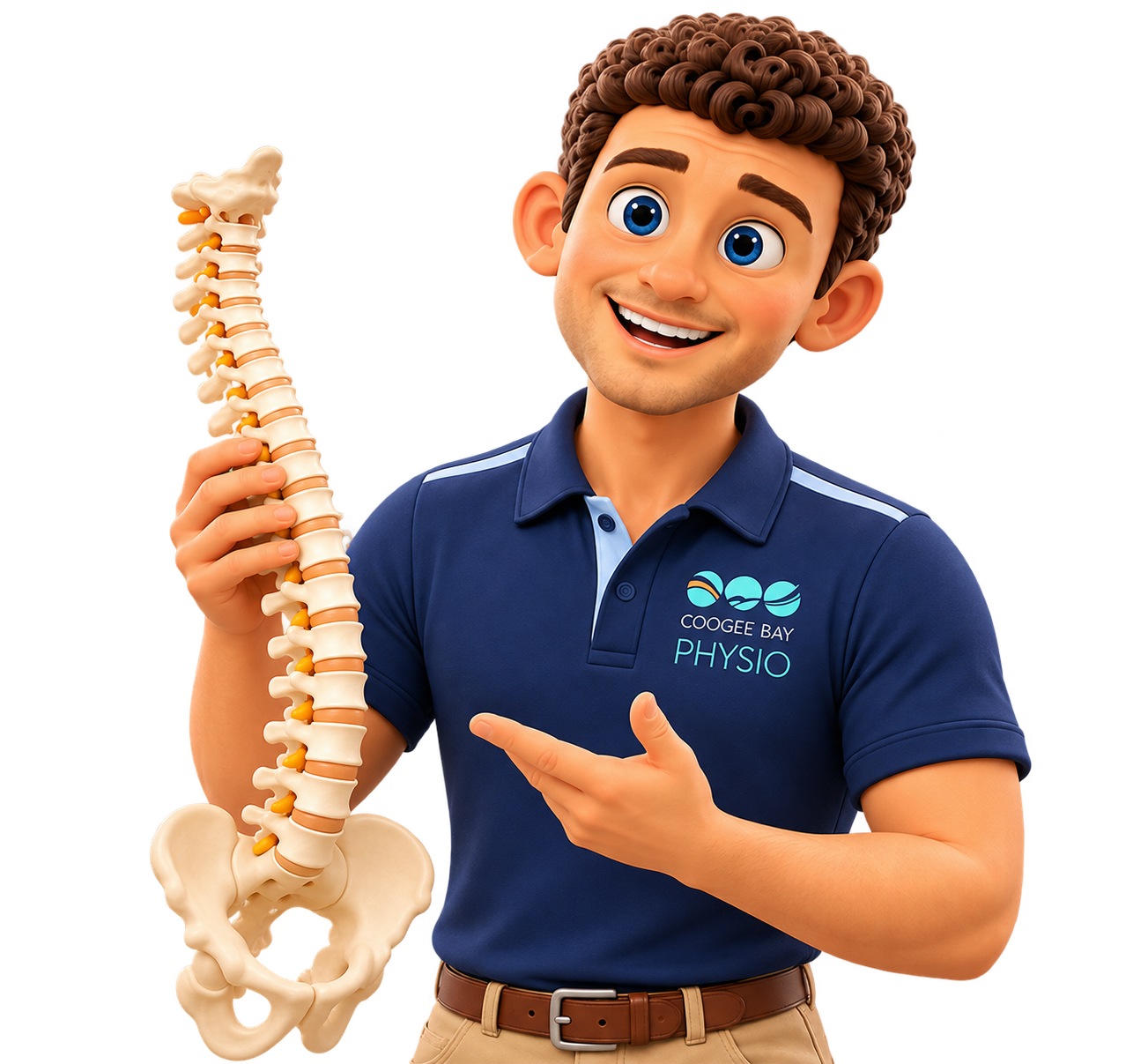 Coogee Bay Physio physiotherapist explaining treatment