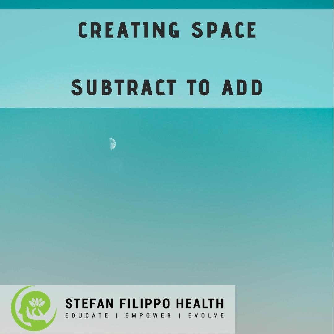 I&rsquo;m often amazed at how easy things flow into my life, when I simply create the space for them⁠
It&rsquo;s as if the space creates a vacuum, which sooner or later becomes filled with things/circumstances/people that are more aligned with where 