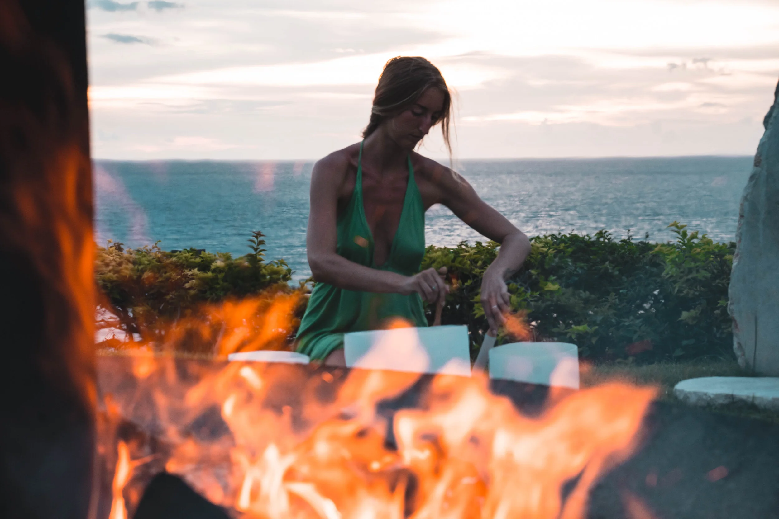 Sound Healing in Uluwatu — The Istana