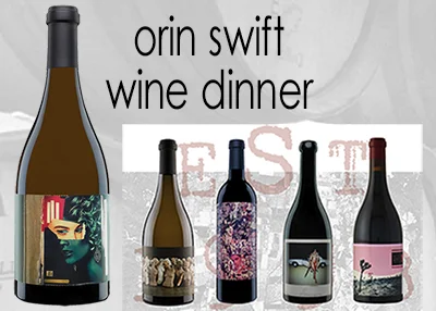 orin swift cellars wine dinner