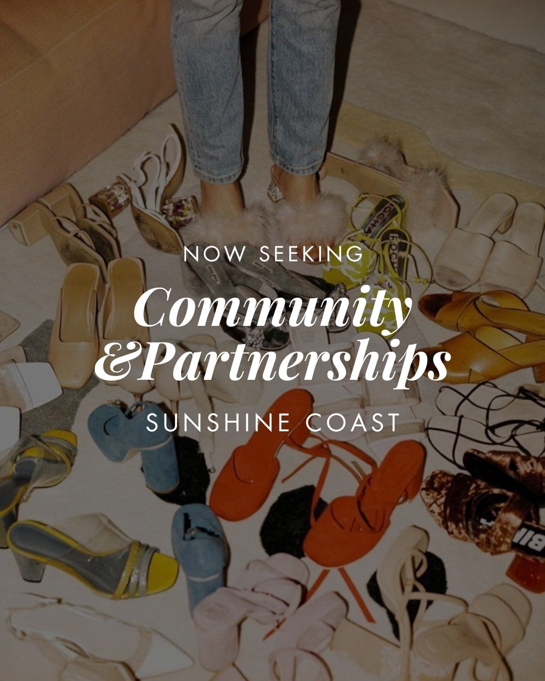 COMMUNITY &amp; PARTNERSHIPS MANAGER | NEEDED ASAP ☀️ 

I am working for an Australian Fashion brand in Sunshine Coast. This is a mid-senior level role with big expectations and even bigger opportunities to make your mark.

Some key details:
🐚Based: