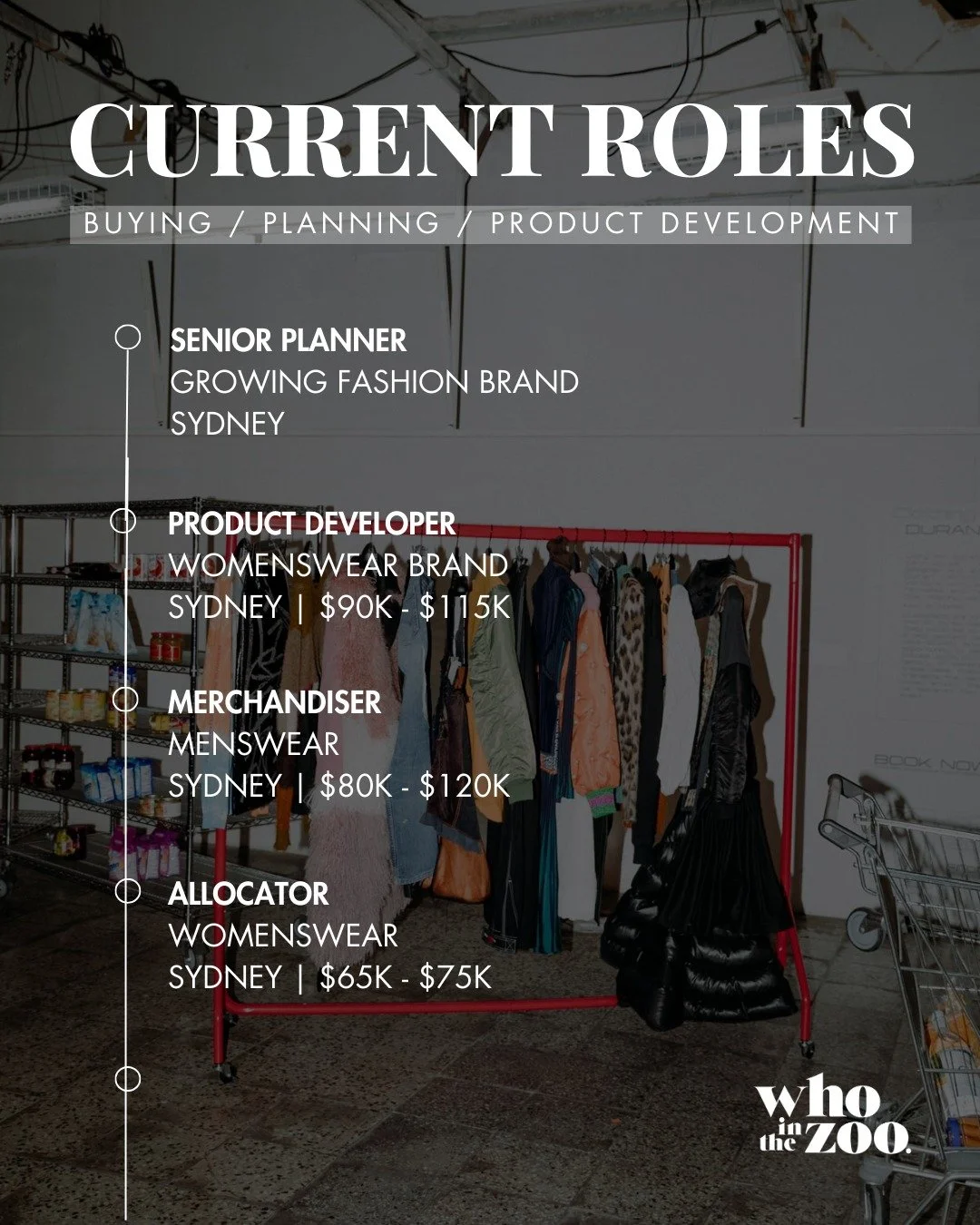 These roles won't wait around!

Fresh fashion, retail &amp; lifestyle jobs just dropped on our job board &mdash; and the good ones go FAST.

Head to our website to see what's live this week 👉 link in bio.

#hiring #fashionjobs #retailjobs #lifestyle