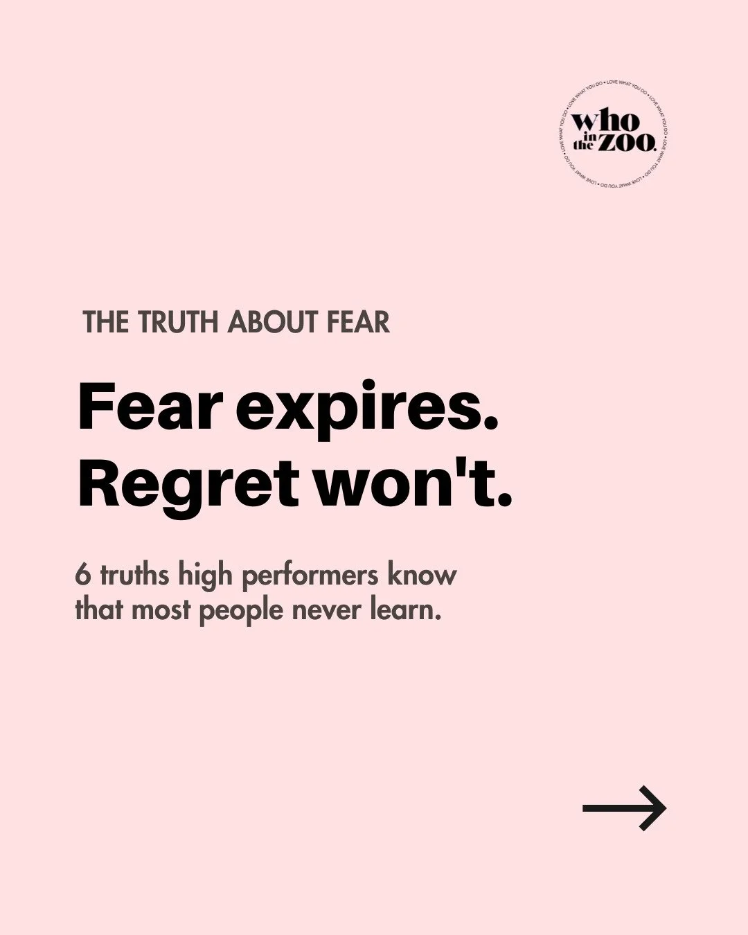 4 in 10 people never start because of fear. 😶

Fear of the wrong move. Fear of being behind. Fear of putting your hand up for the promotion and hearing no. Fear of what comes next, even when where you are isn't working anymore.

And yet, most people