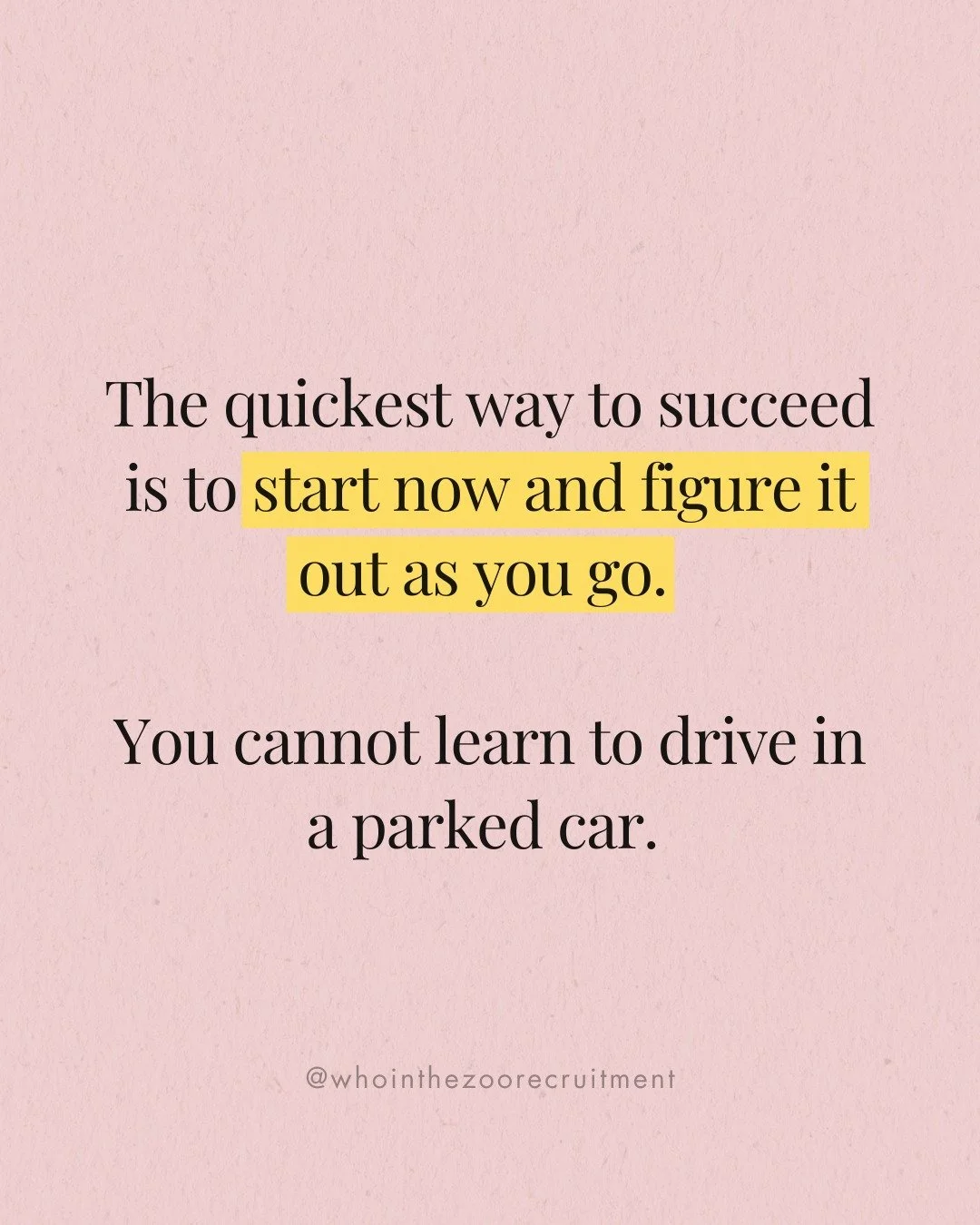The people who figure it out fastest? They didn't wait until they felt ready.
They took the role that scared them a little. Said yes before they had all the answers. Started before the timing was perfect.

Because the timing never will be.
If you've 