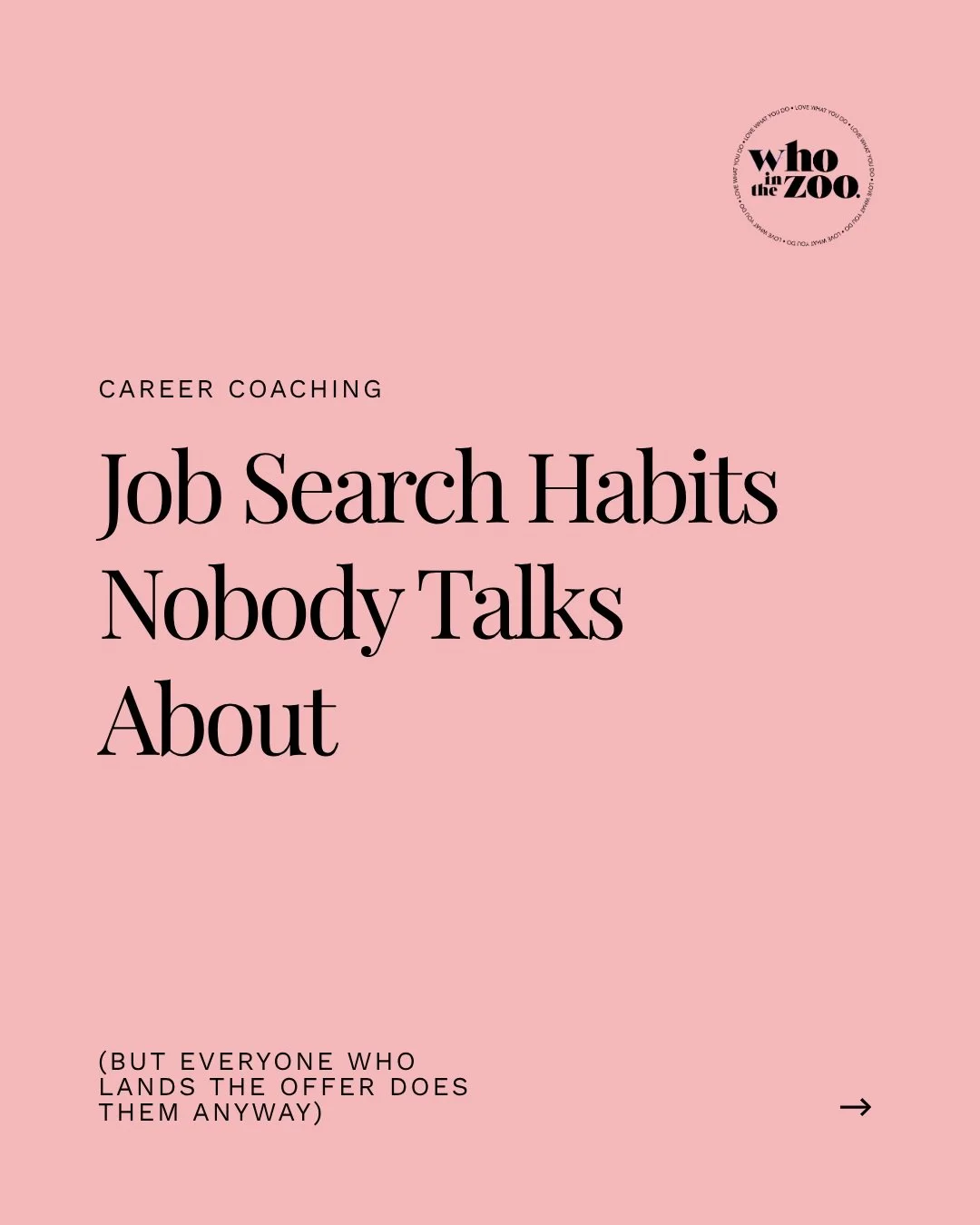 Job Search Habits Nobody Talks About 👀

We see hundreds of applications a week across fashion, retail and wholesale and the difference between candidates who land interviews and those who don't rarely comes down to talent. It comes down to habits.

