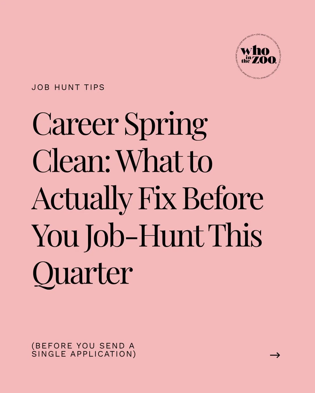 Before you send another job application, check these 6 things 👀

Your CV might be polished. Your experience might be strong.

But if your job search still isn&rsquo;t getting traction, the problem could be in the details.

From an outdated CV and Li