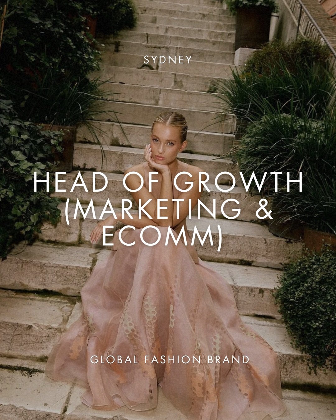 We're hiring for Head of Growth - Marketing &amp; eComm ✨

Our client is a much-loved Australian fashion label entering its next stage of global growth, and they need a commercially sharp leader to drive it.

You'll own marketing and global ecommerce
