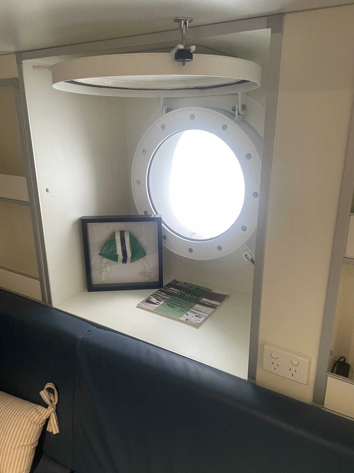 HMAS Cape Woolamai -Club memorabilia on board ship.jpg