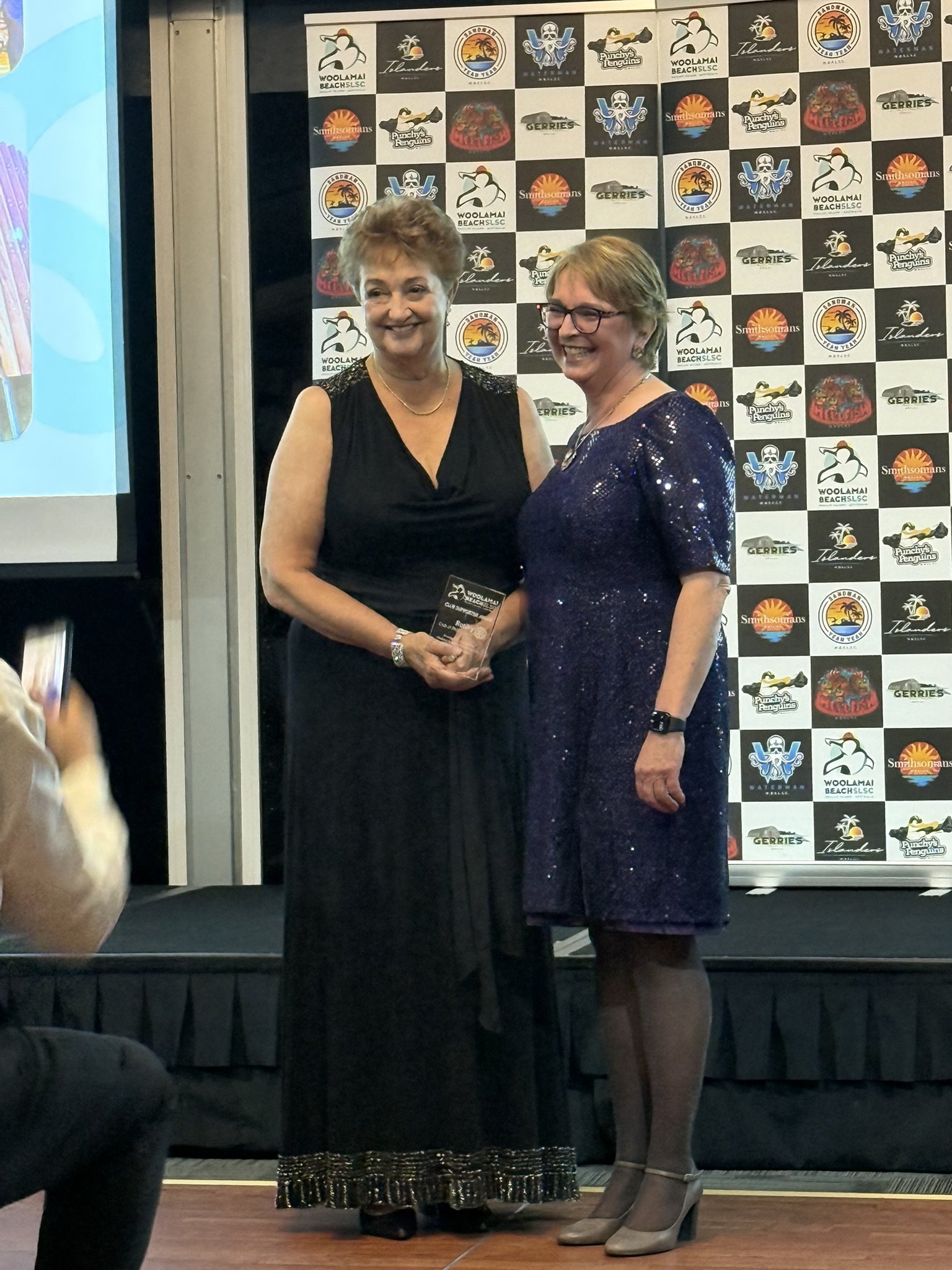 Fi and Rotary President Gea Lovell.JPEG