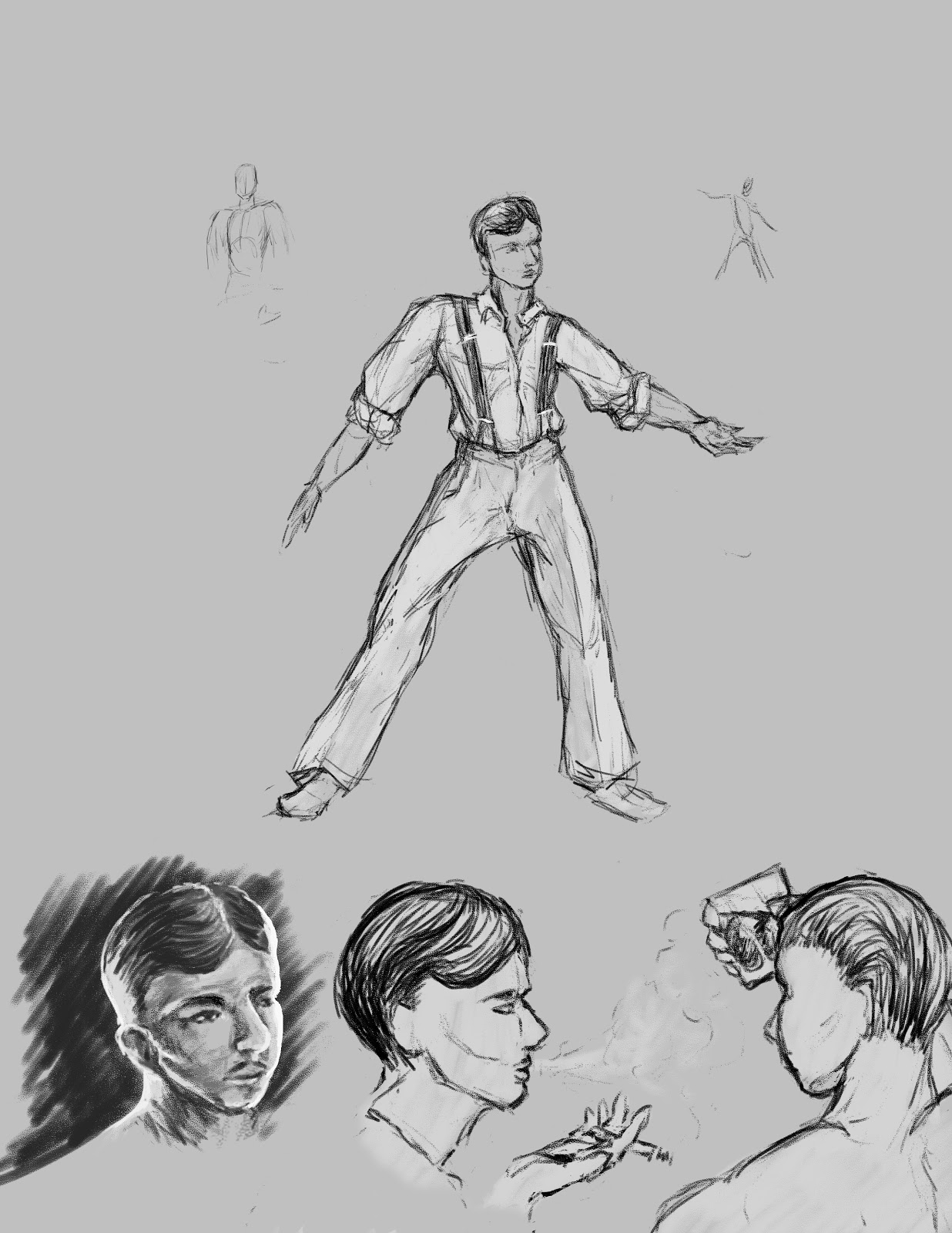 Silent Movie Star - Male