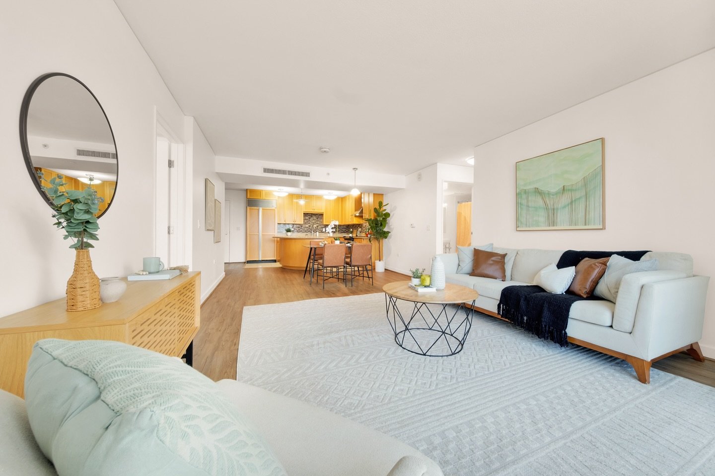 Modern meets cozy in our newly staged condo&mdash;every corner is a vision of comfort. 🏢✨

#yourhomemyoasis